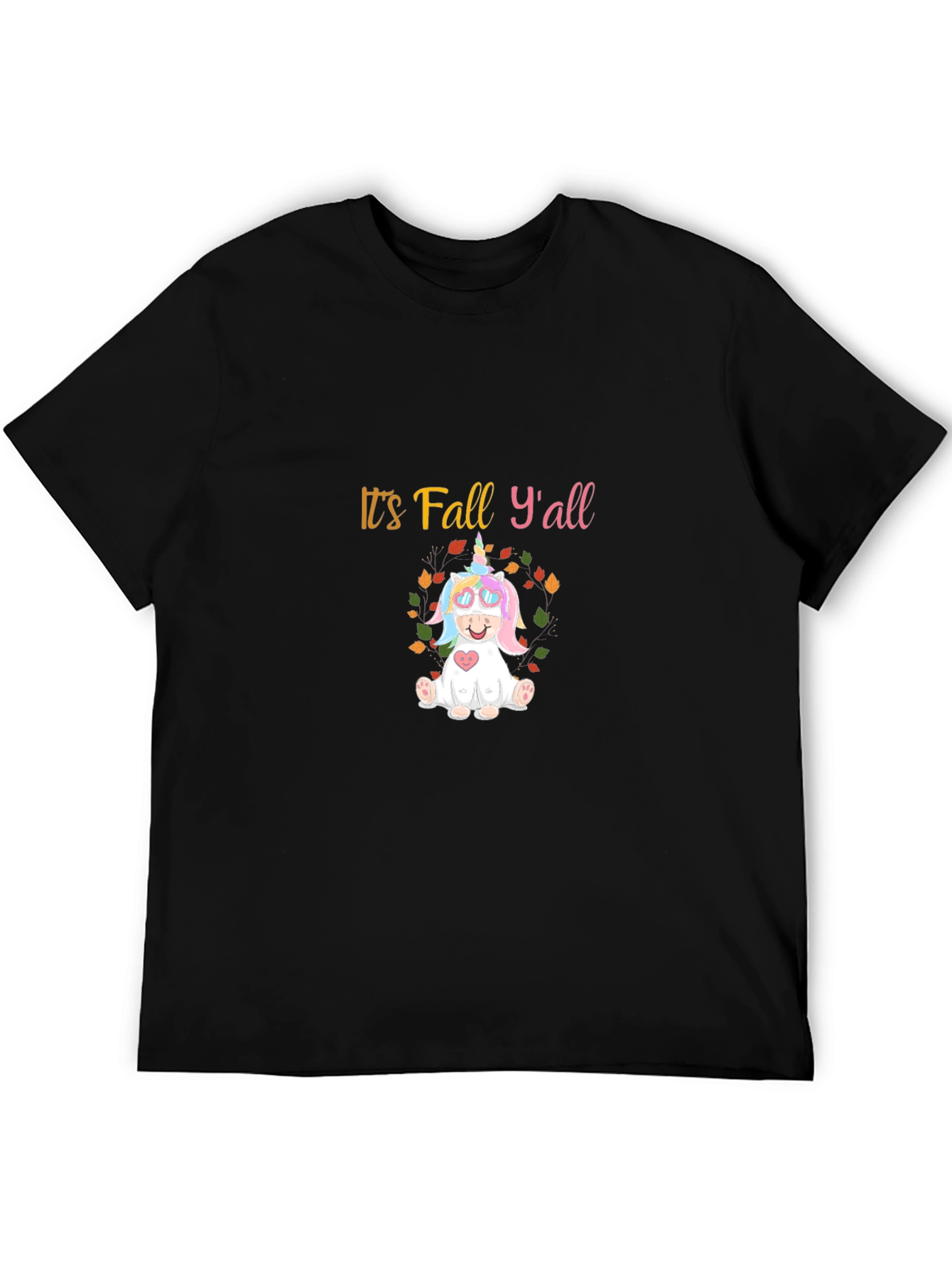 Its Fall Yall Unicorn T-Shirt