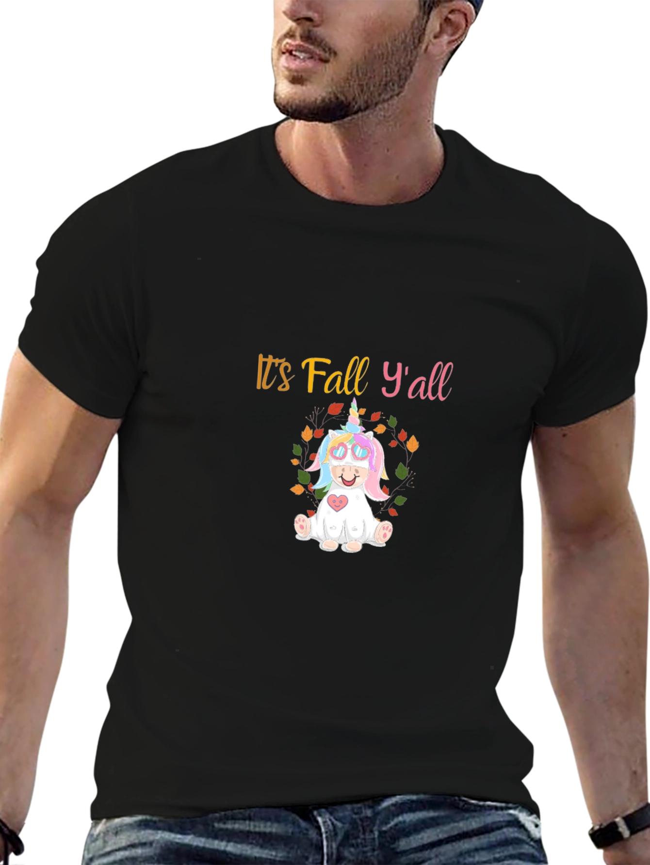 Its Fall Yall Unicorn T-Shirt