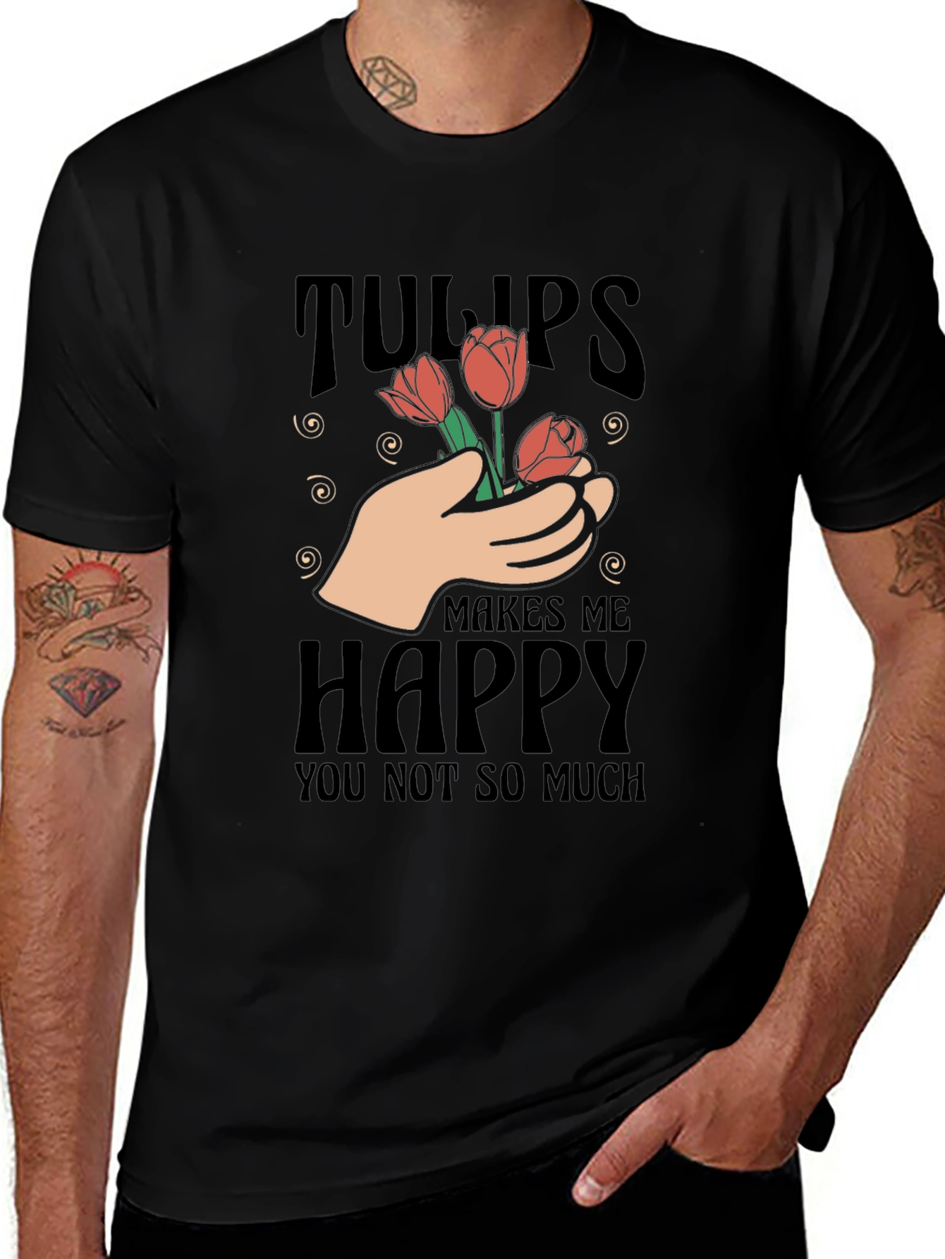 Tulips Make Me Happy T-Shirt
