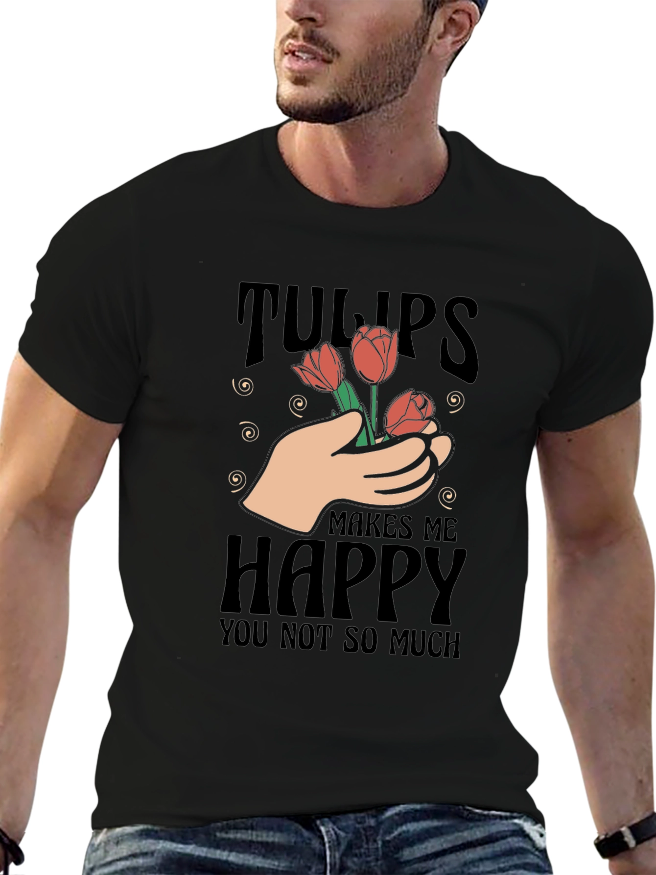 Tulips Make Me Happy T-Shirt