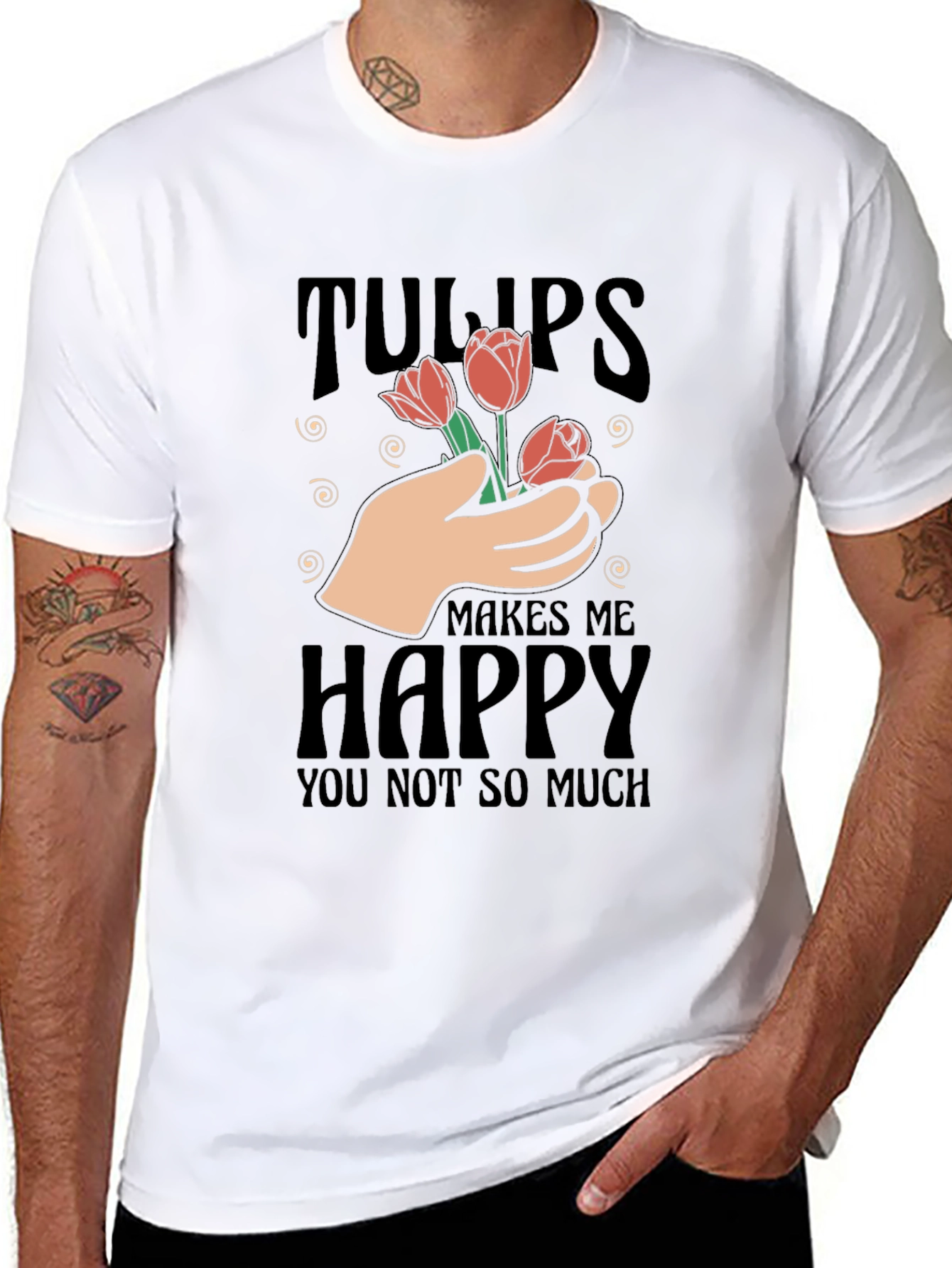 Tulips Make Me Happy T-Shirt