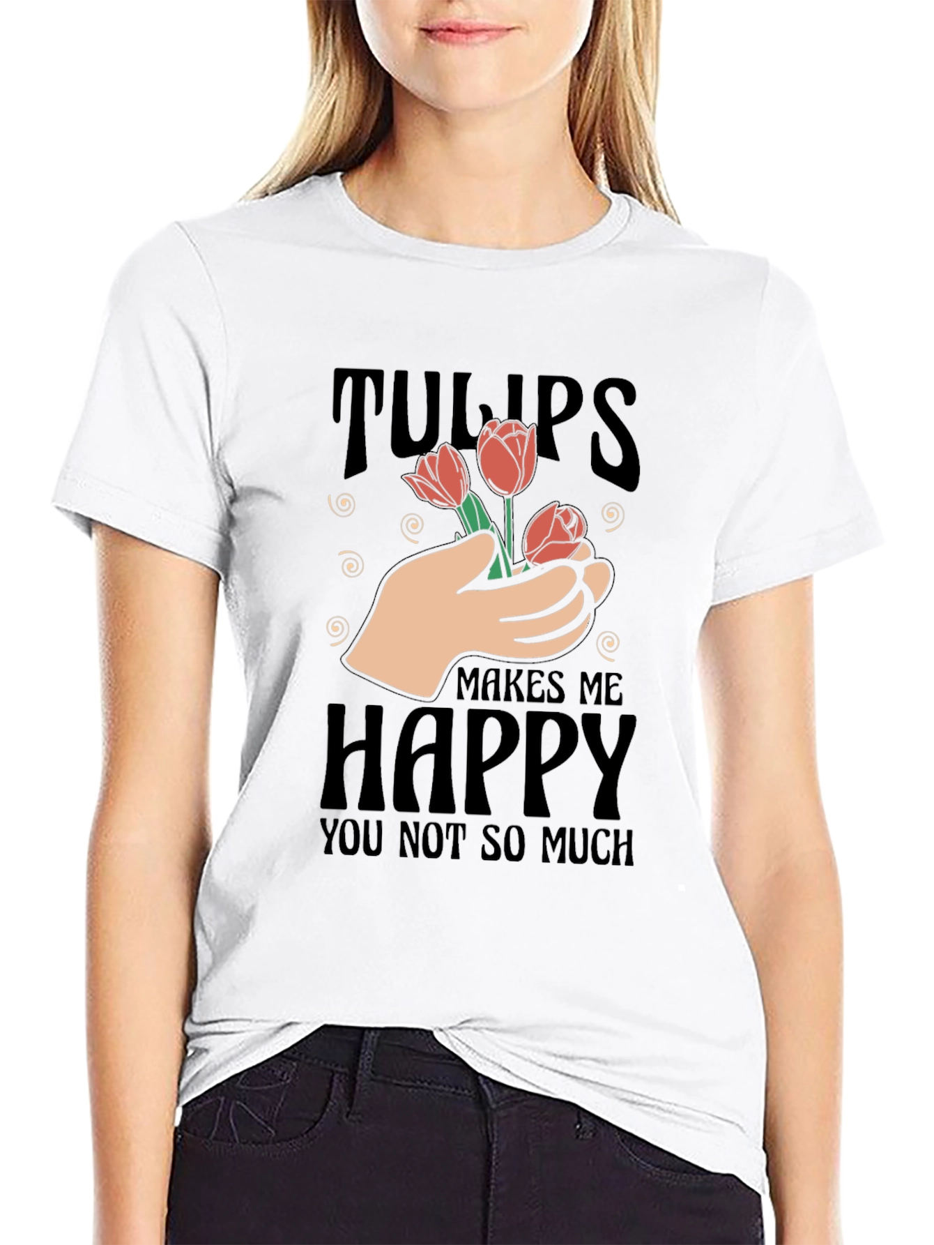 Tulips Make Me Happy T-Shirt