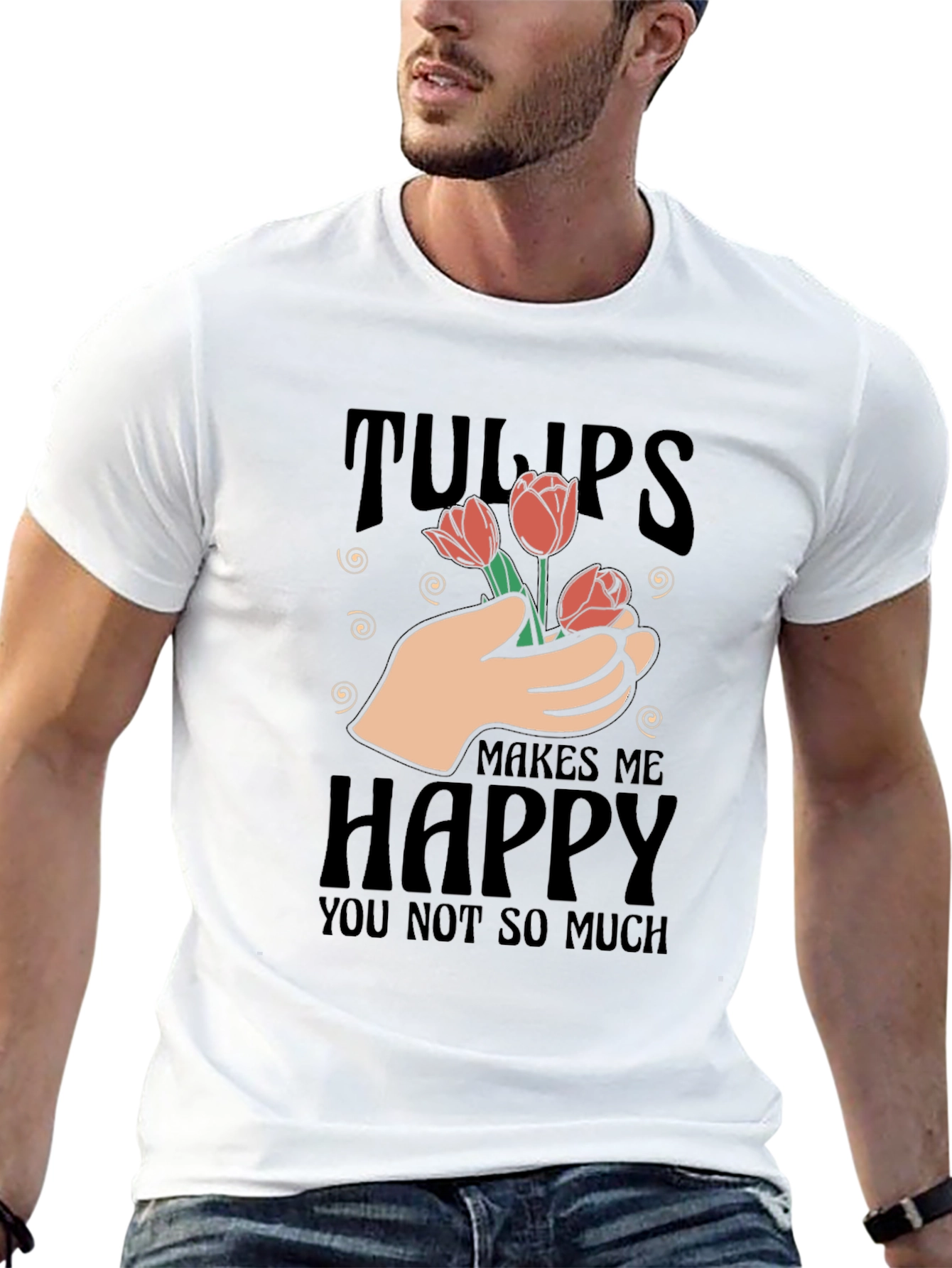 Tulips Make Me Happy T-Shirt
