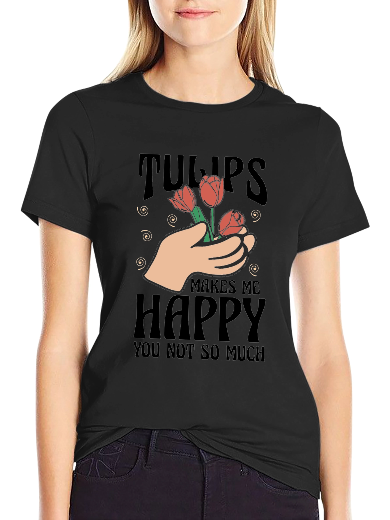 Tulips Make Me Happy T-Shirt