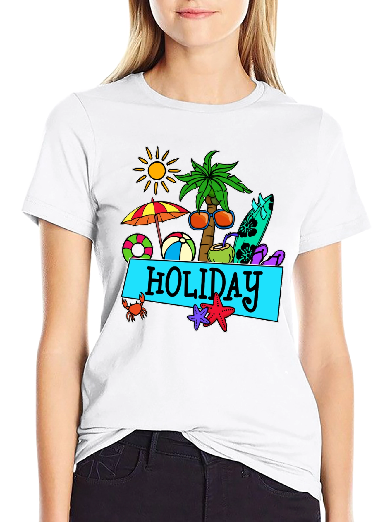 Holiday Graphic T-Shirt | Summer Vacation Vibes