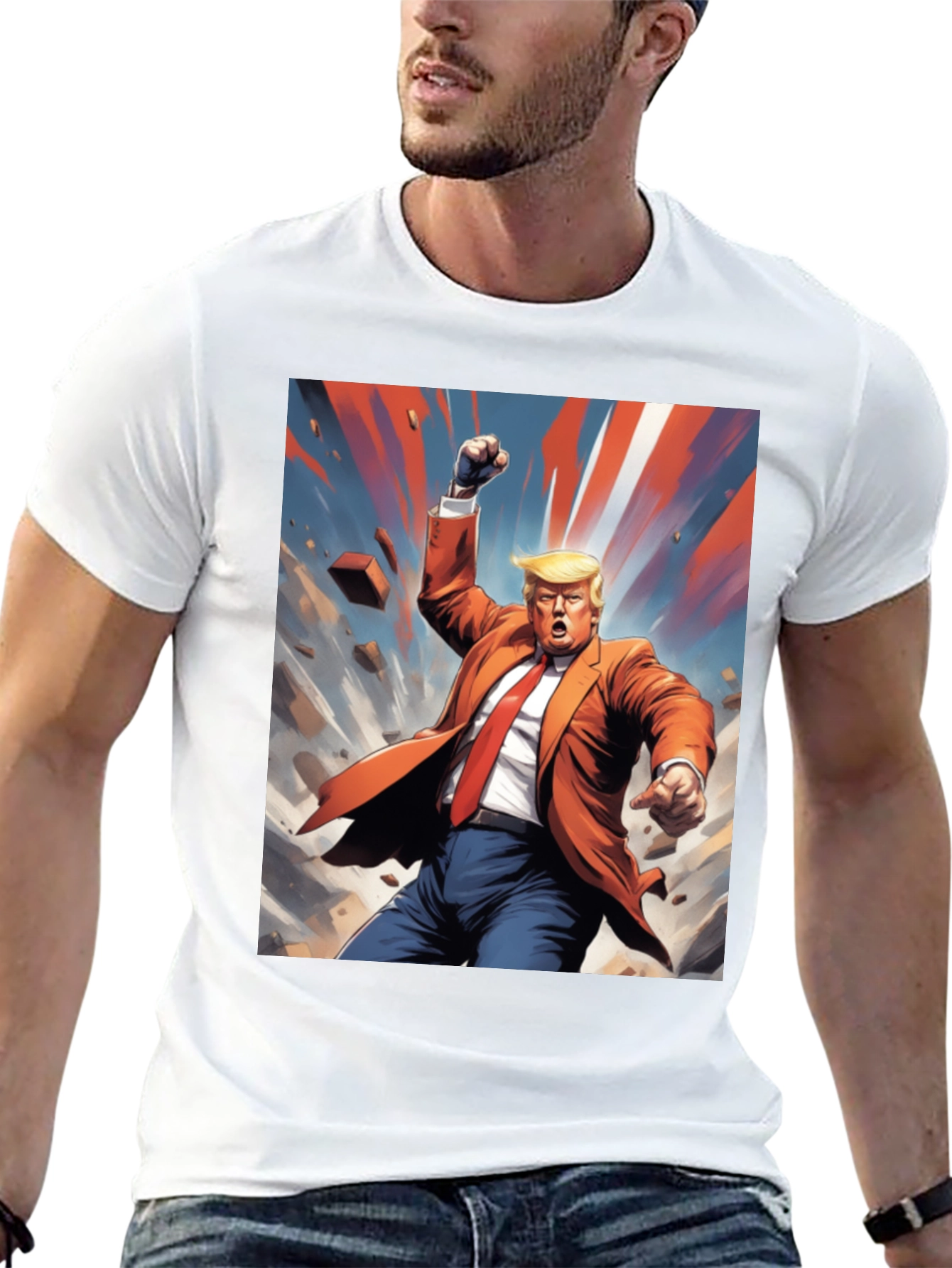 Trump T-Shirt: Patriotic American Graphic Tee