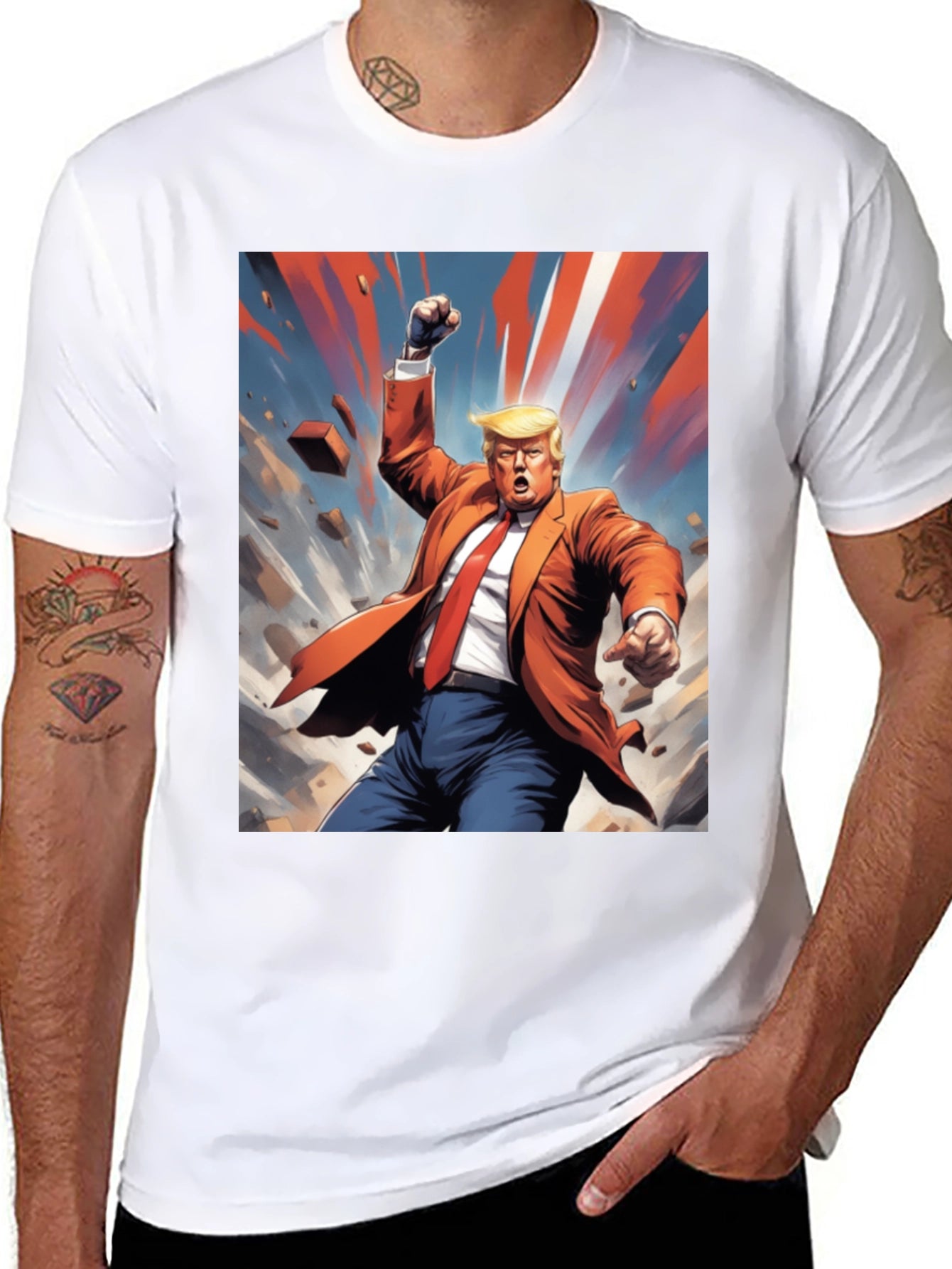 Trump T-Shirt: Patriotic American Graphic Tee