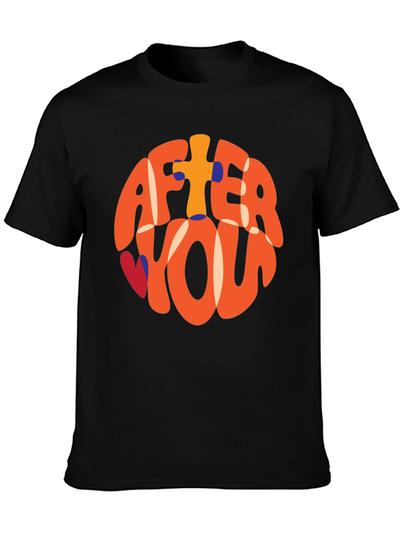 Retro After You Graphic Tee - Black T-Shirt