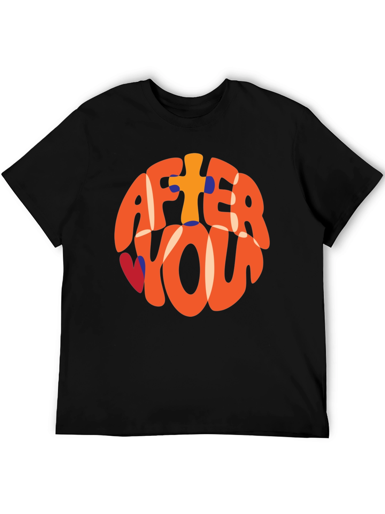 Retro After You Graphic Tee - Black T-Shirt