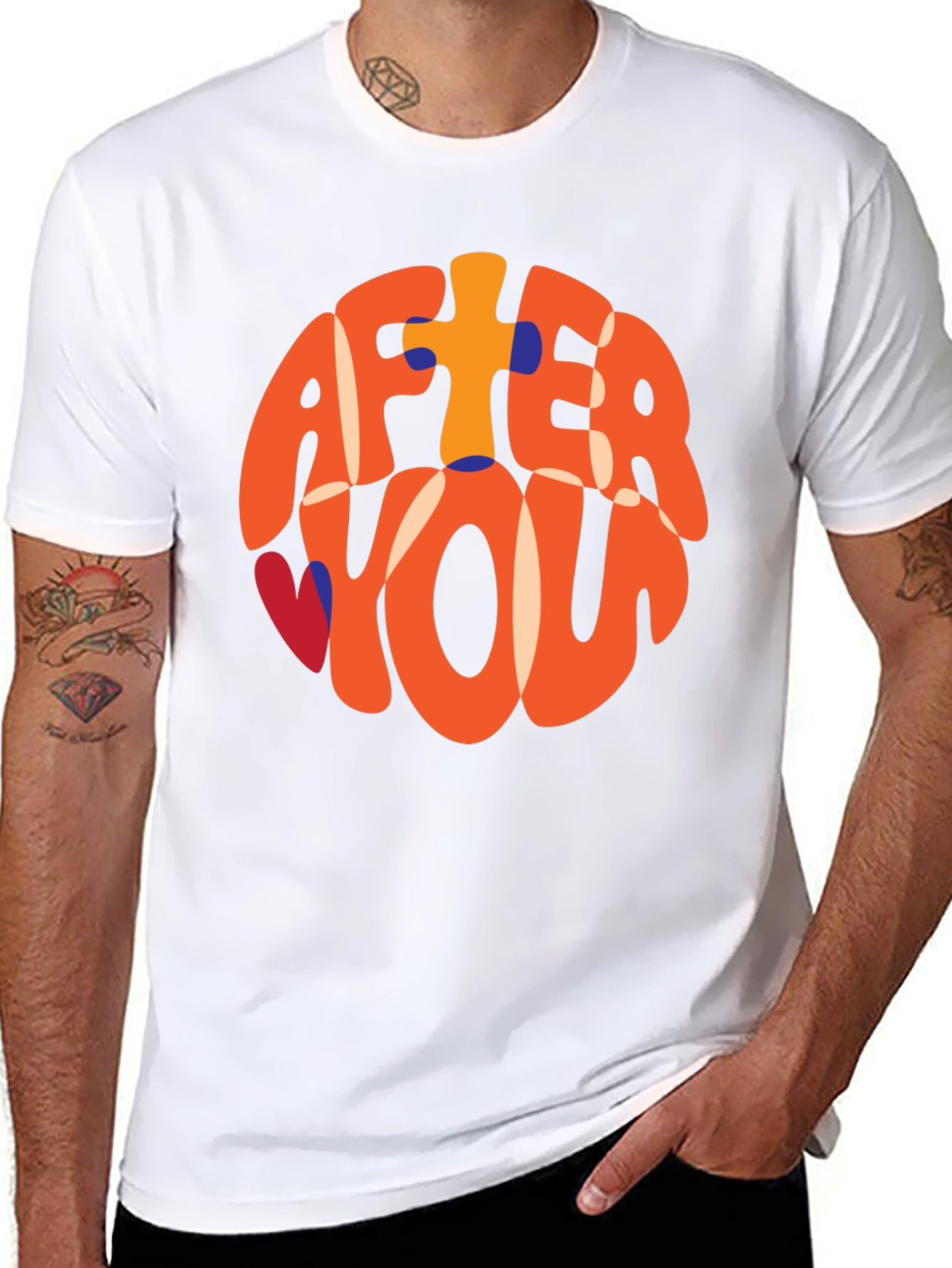 Retro After You Graphic Tee - Black T-Shirt