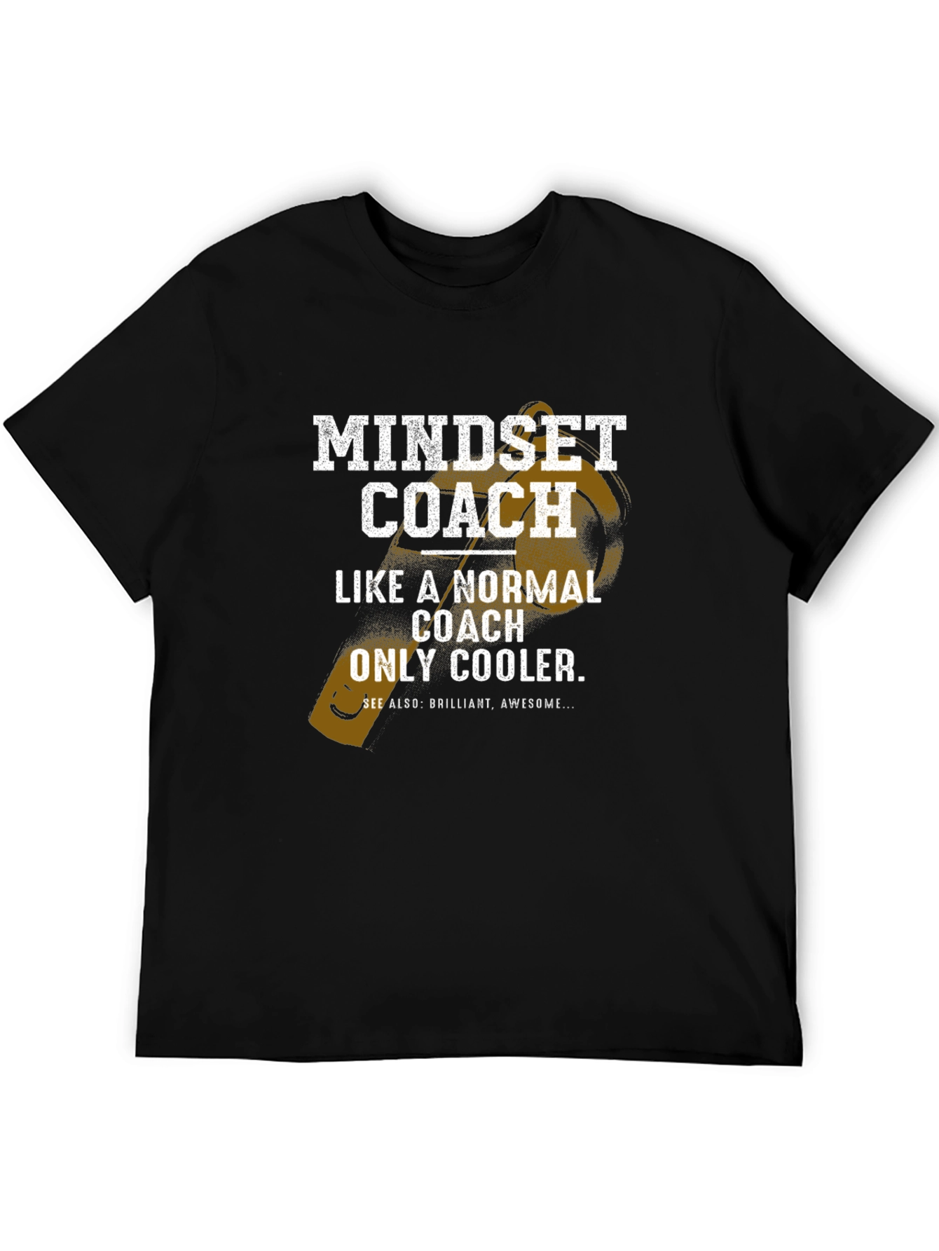 Mindset Coach Graphic T-Shirt - Cool and Brilliant!