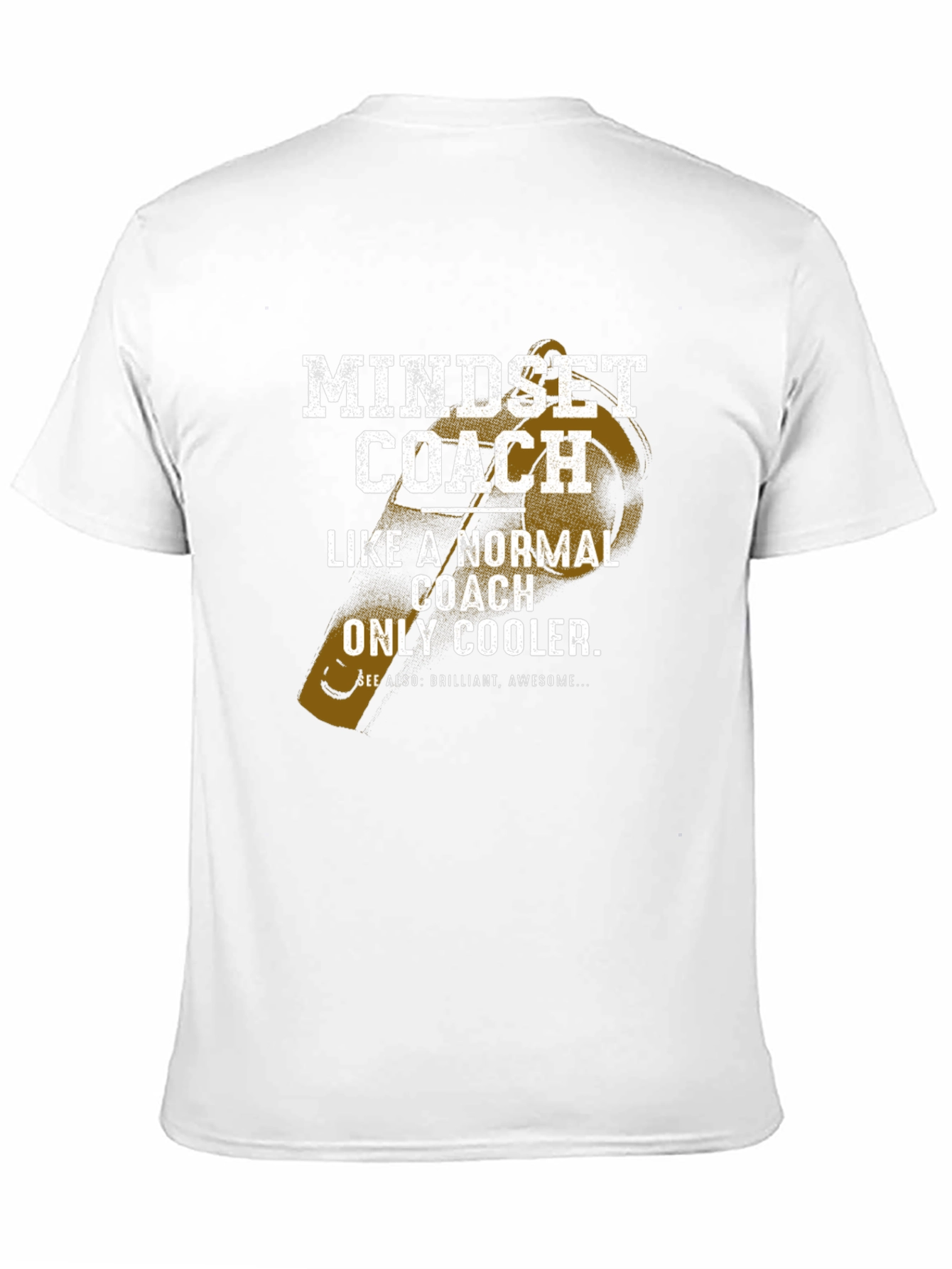 Mindset Coach Graphic T-Shirt - Cool and Brilliant!