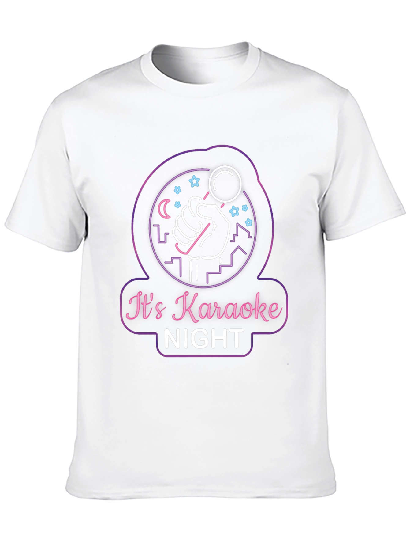Karaoke Night Black T-Shirt