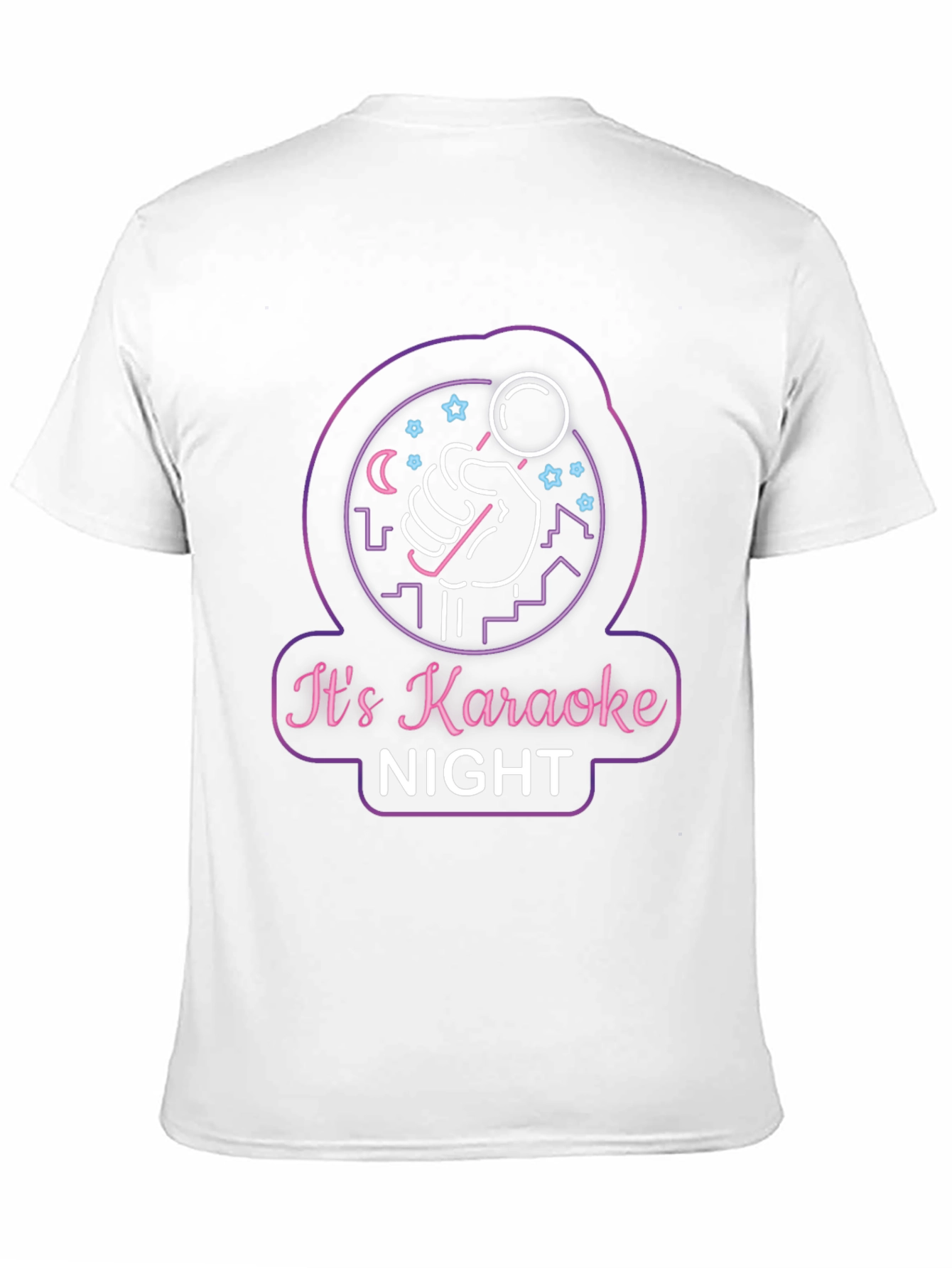 Karaoke Night Black T-Shirt