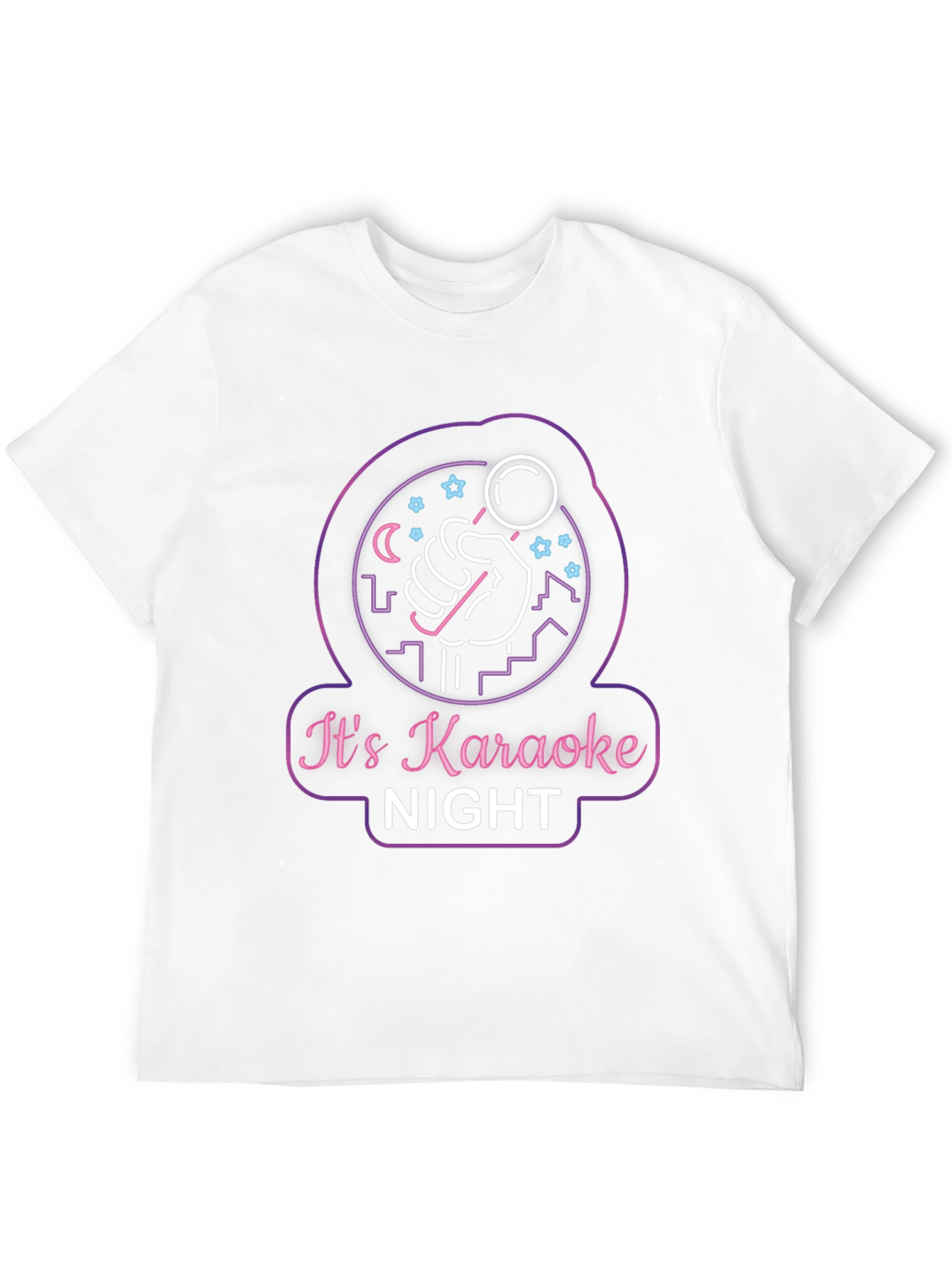Karaoke Night Black T-Shirt