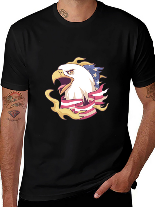 American Eagle Patriotic Graphic T-Shirt