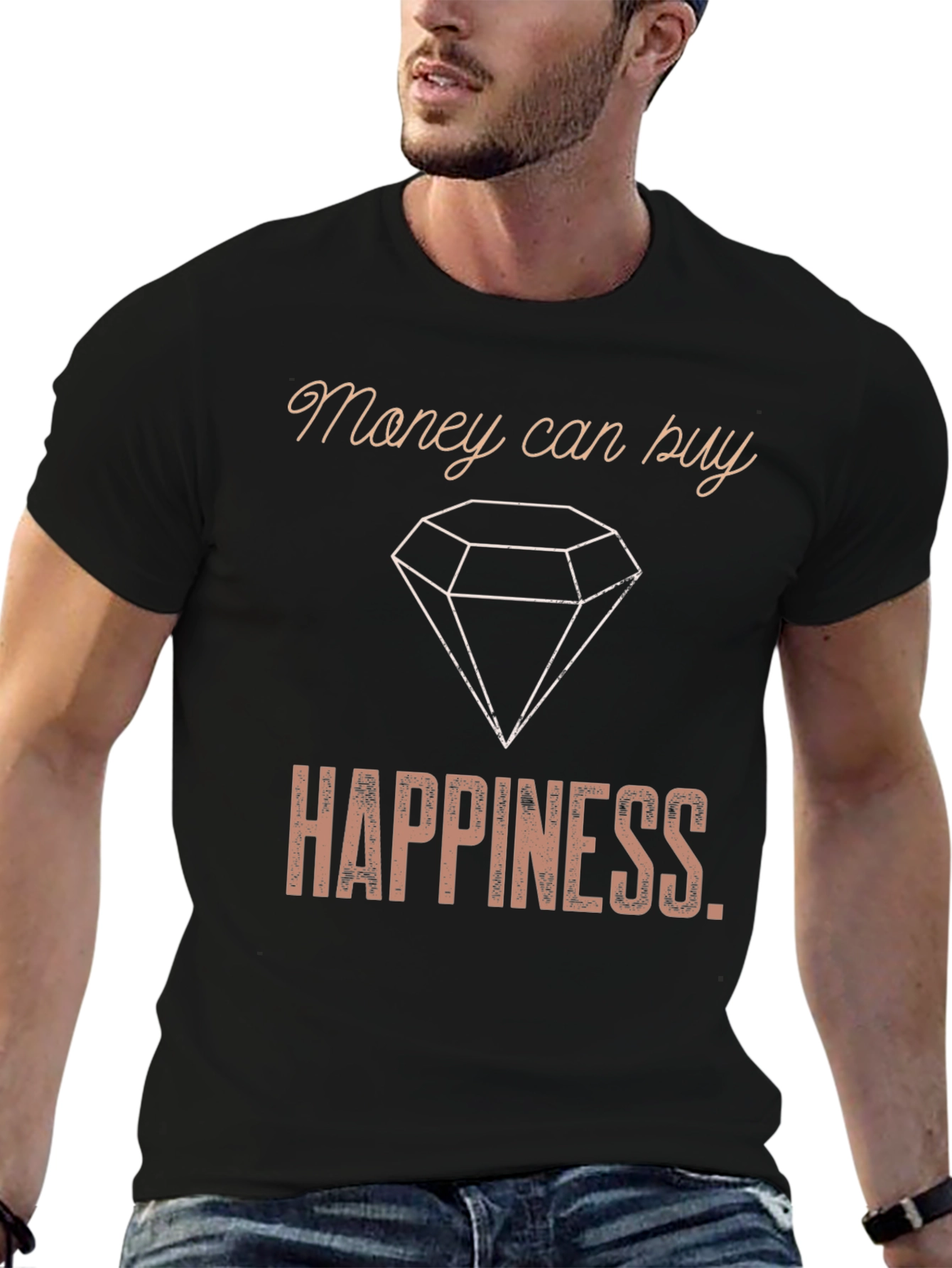 Money Can Buy Happiness T-Shirt