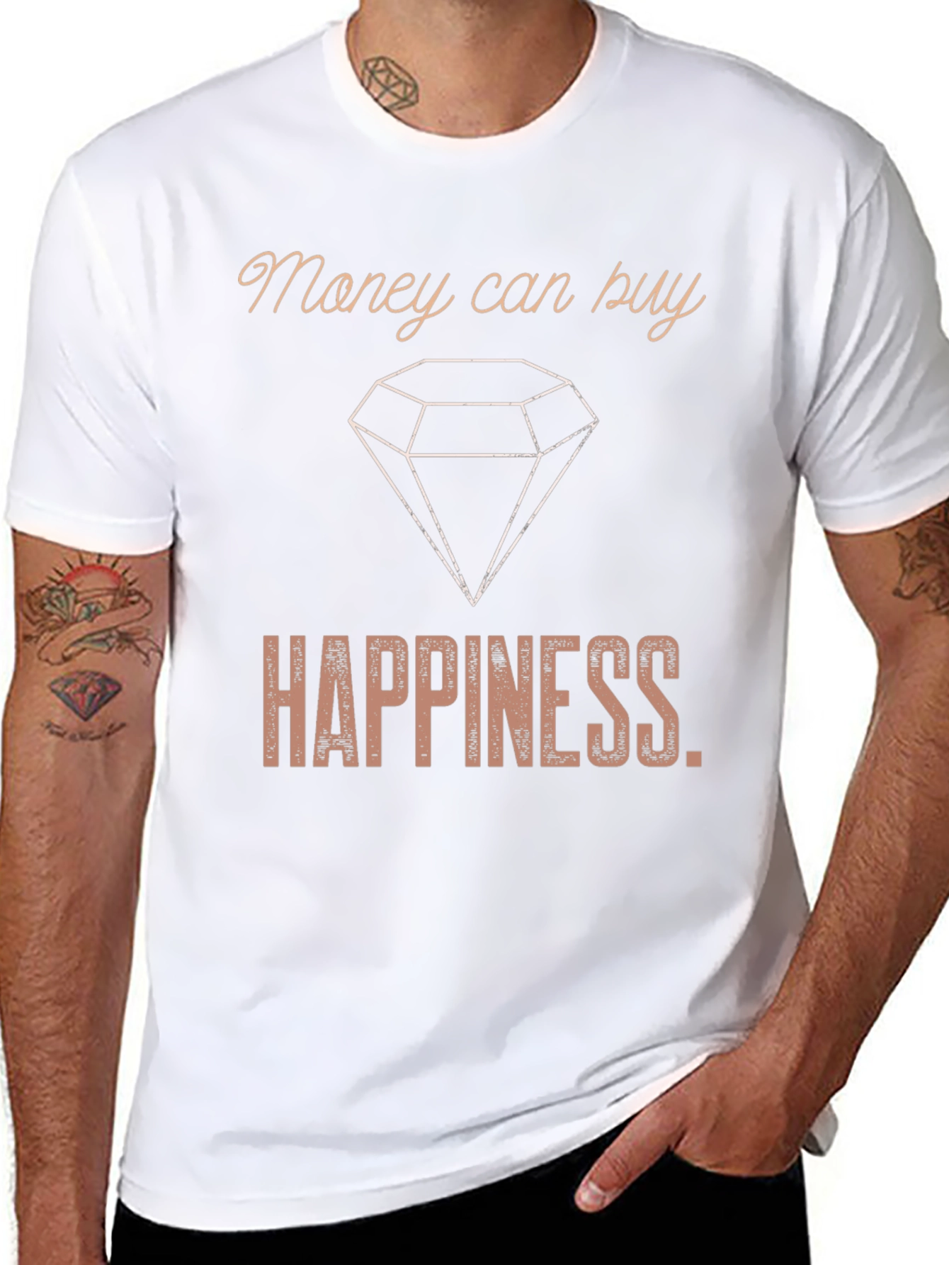 Money Can Buy Happiness T-Shirt