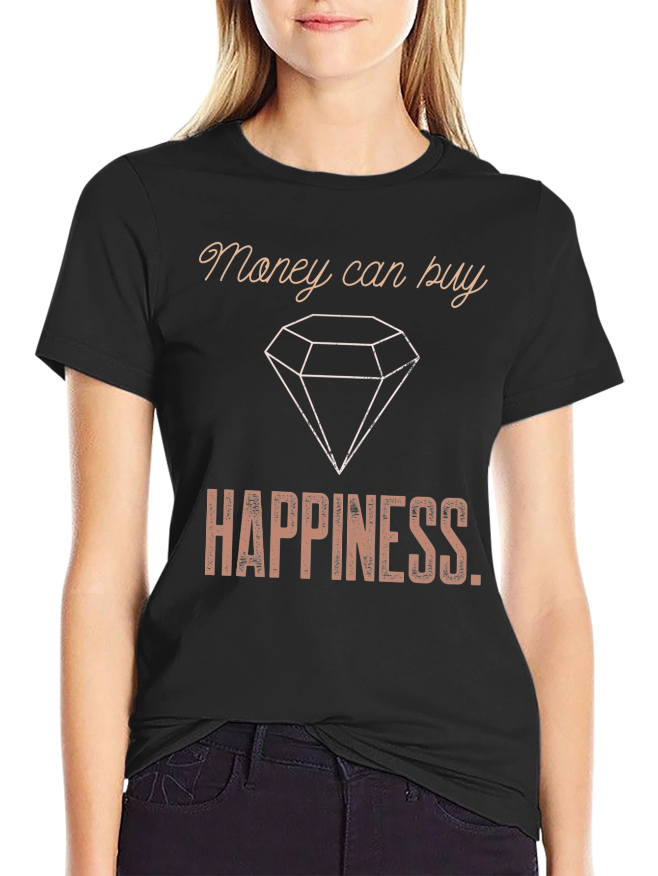 Money Can Buy Happiness T-Shirt
