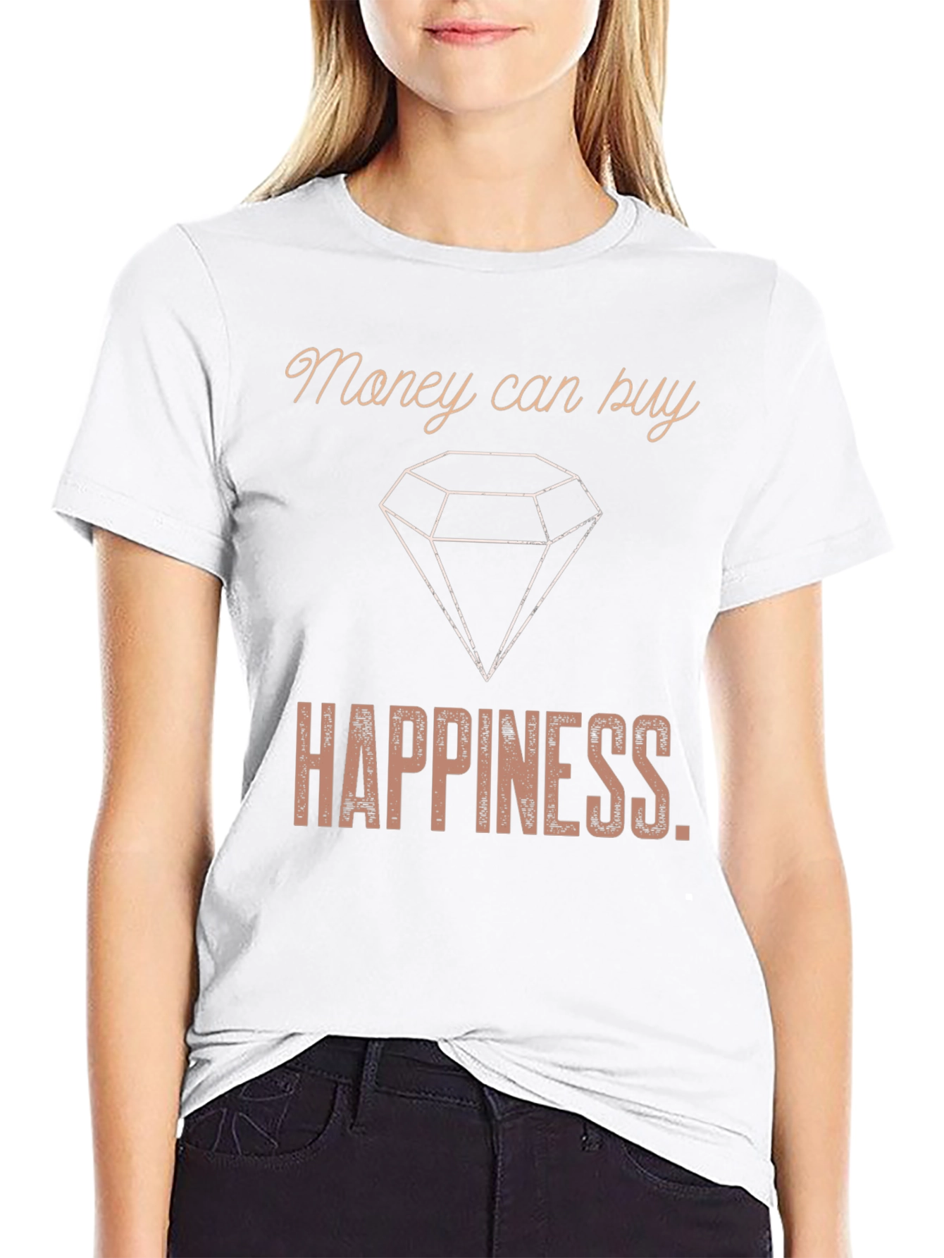 Money Can Buy Happiness T-Shirt