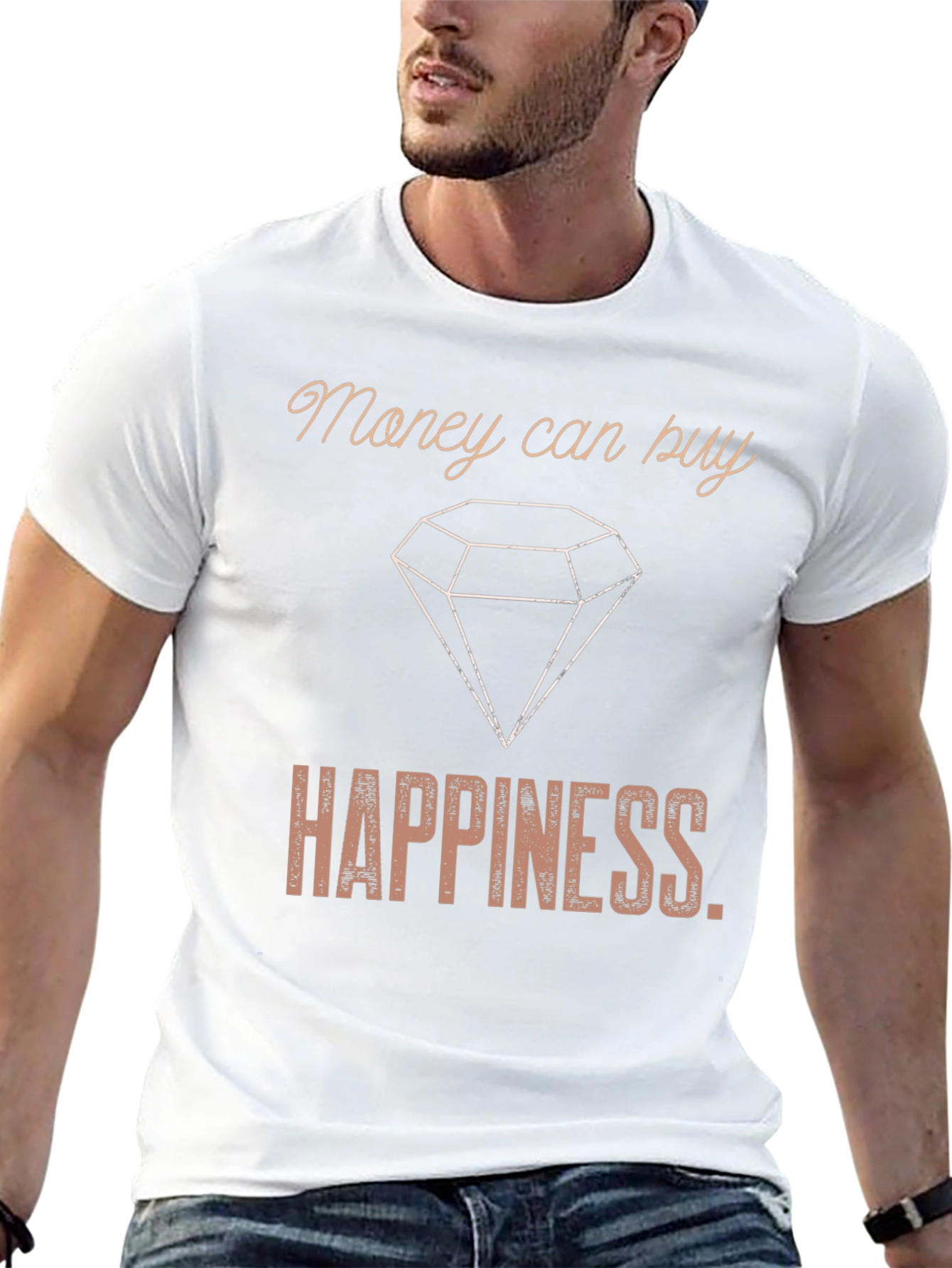 Money Can Buy Happiness T-Shirt