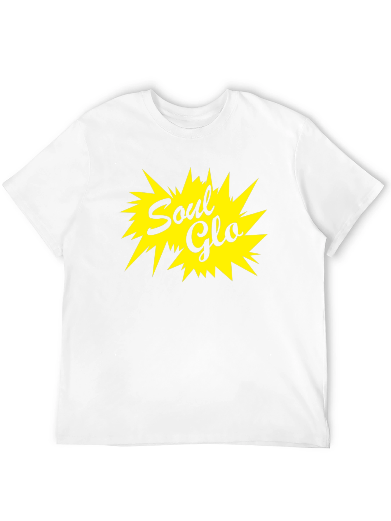 Soul Glo Graphic T-Shirt - Black Cotton Blend