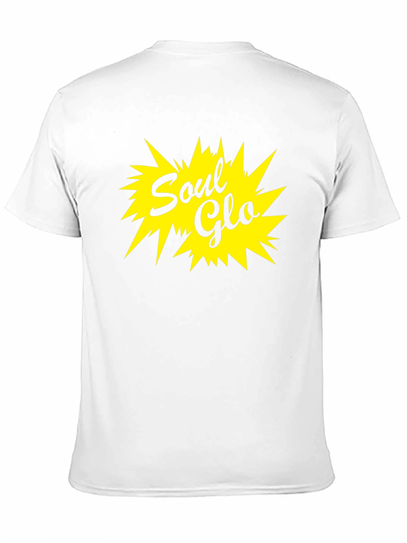 Soul Glo Graphic T-Shirt - Black Cotton Blend