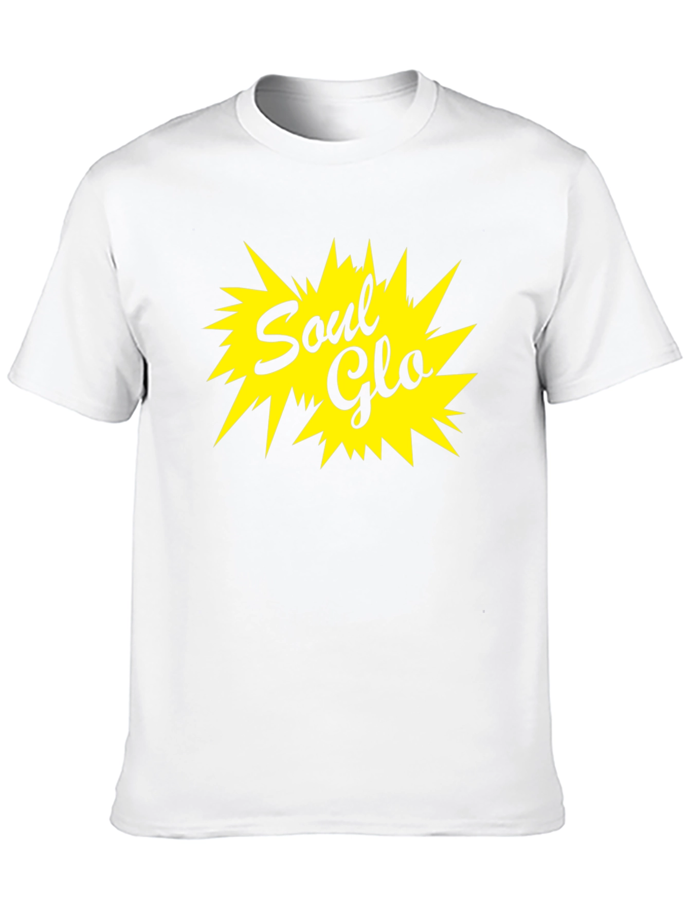 Soul Glo Graphic T-Shirt - Black Cotton Blend