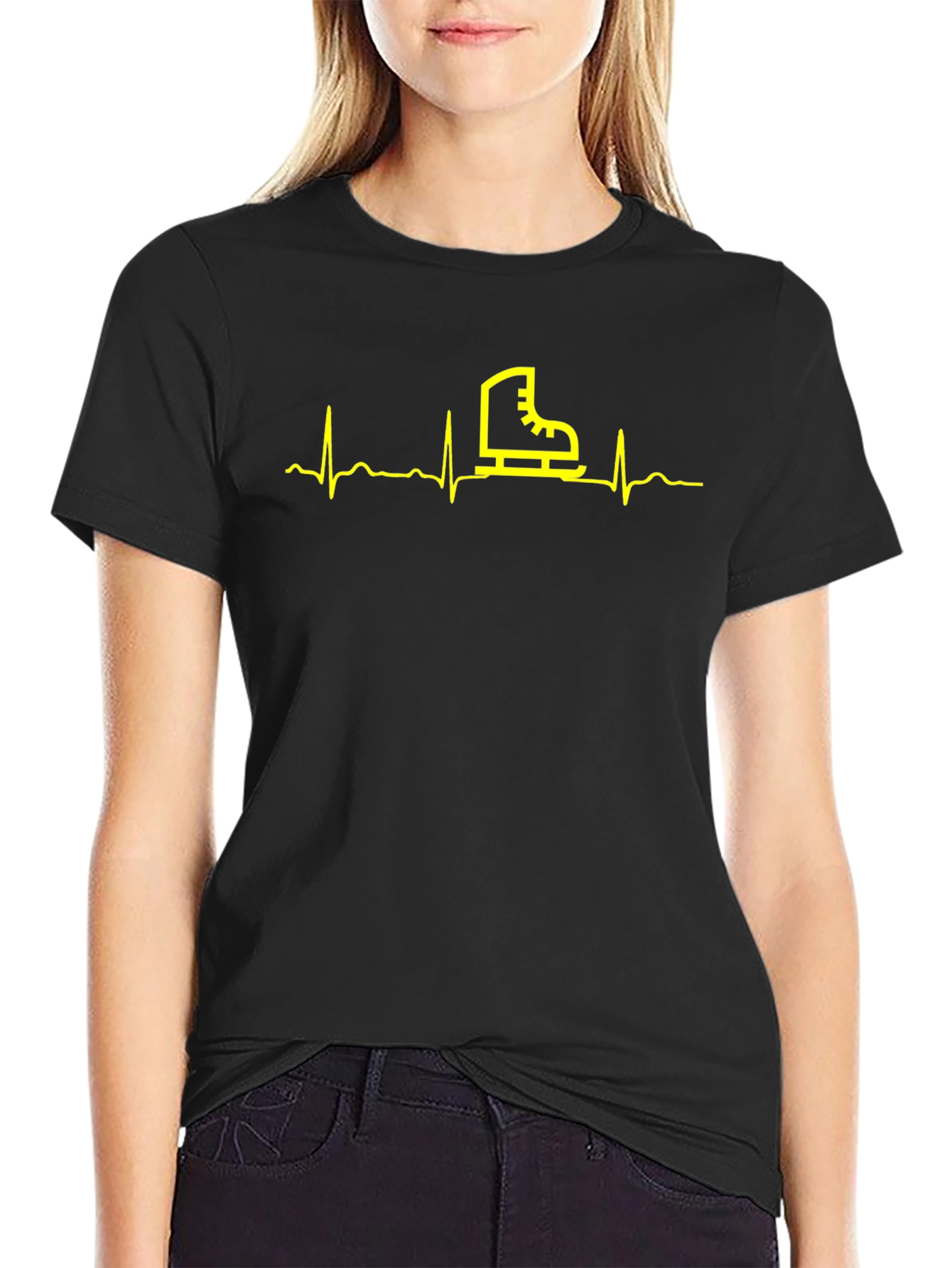 Skateboarding Heartbeat T-Shirt