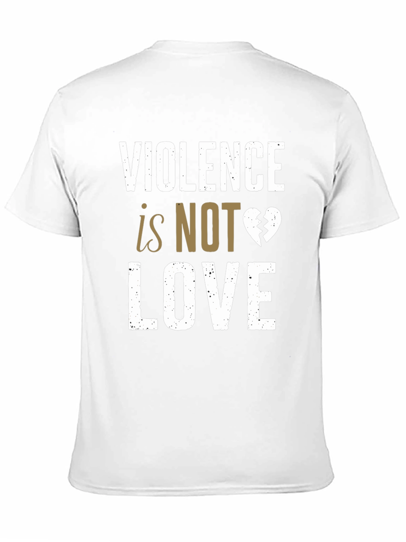 Violence Is Not Love Graphic T-Shirt