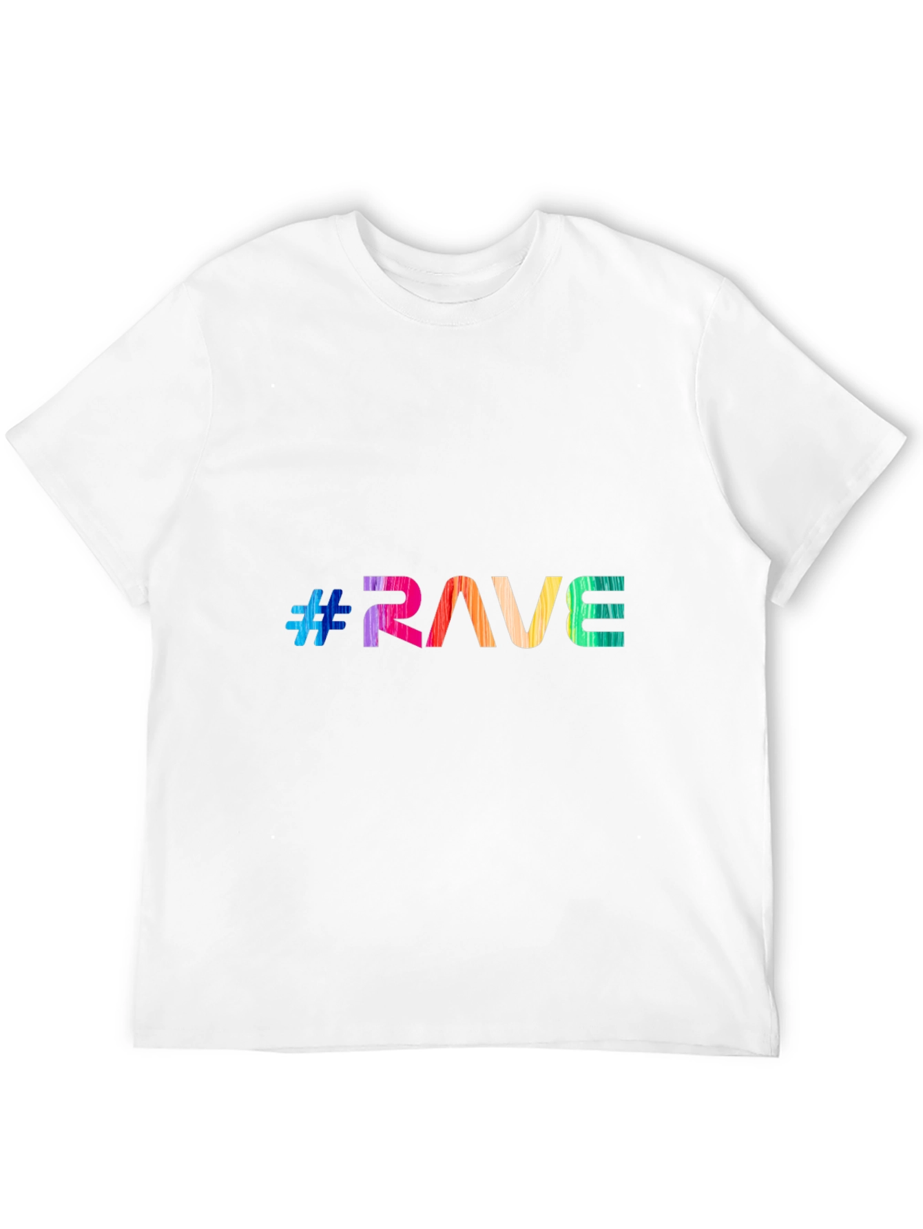 Rave Rainbow Graphic Tee - Festival Vibes