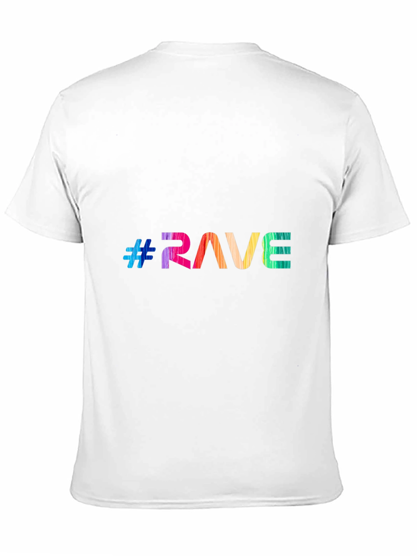 Rave Rainbow Graphic Tee - Festival Vibes