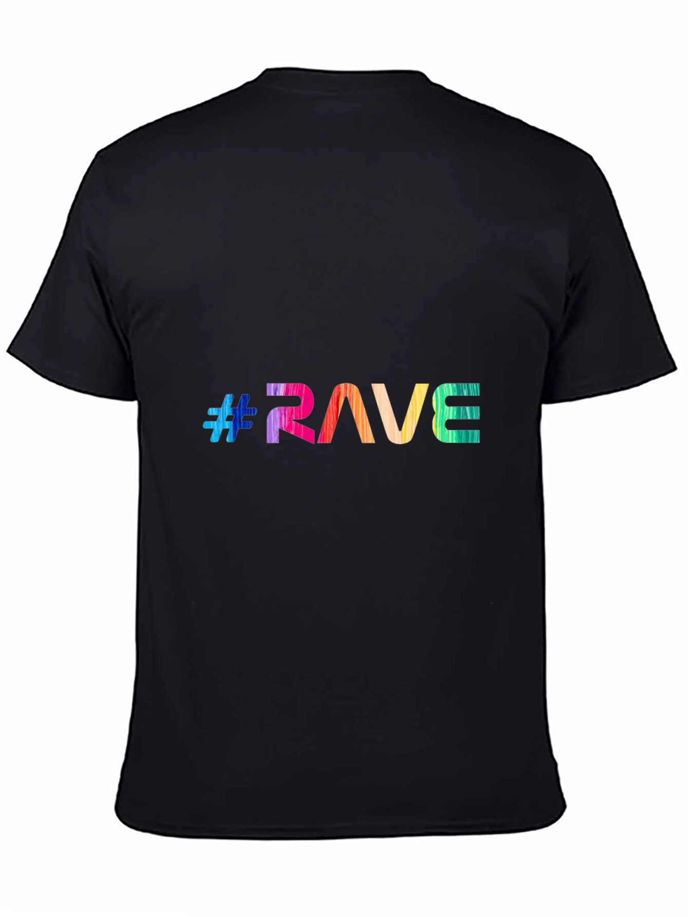 Rave Rainbow Graphic Tee - Festival Vibes