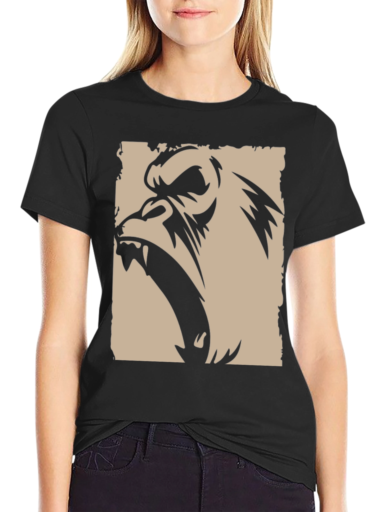 Angry Gorilla Graphic Tee - Bold Statement Shirt