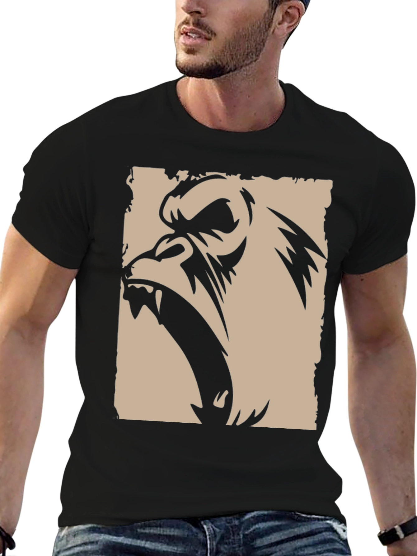 Angry Gorilla Graphic Tee - Bold Statement Shirt