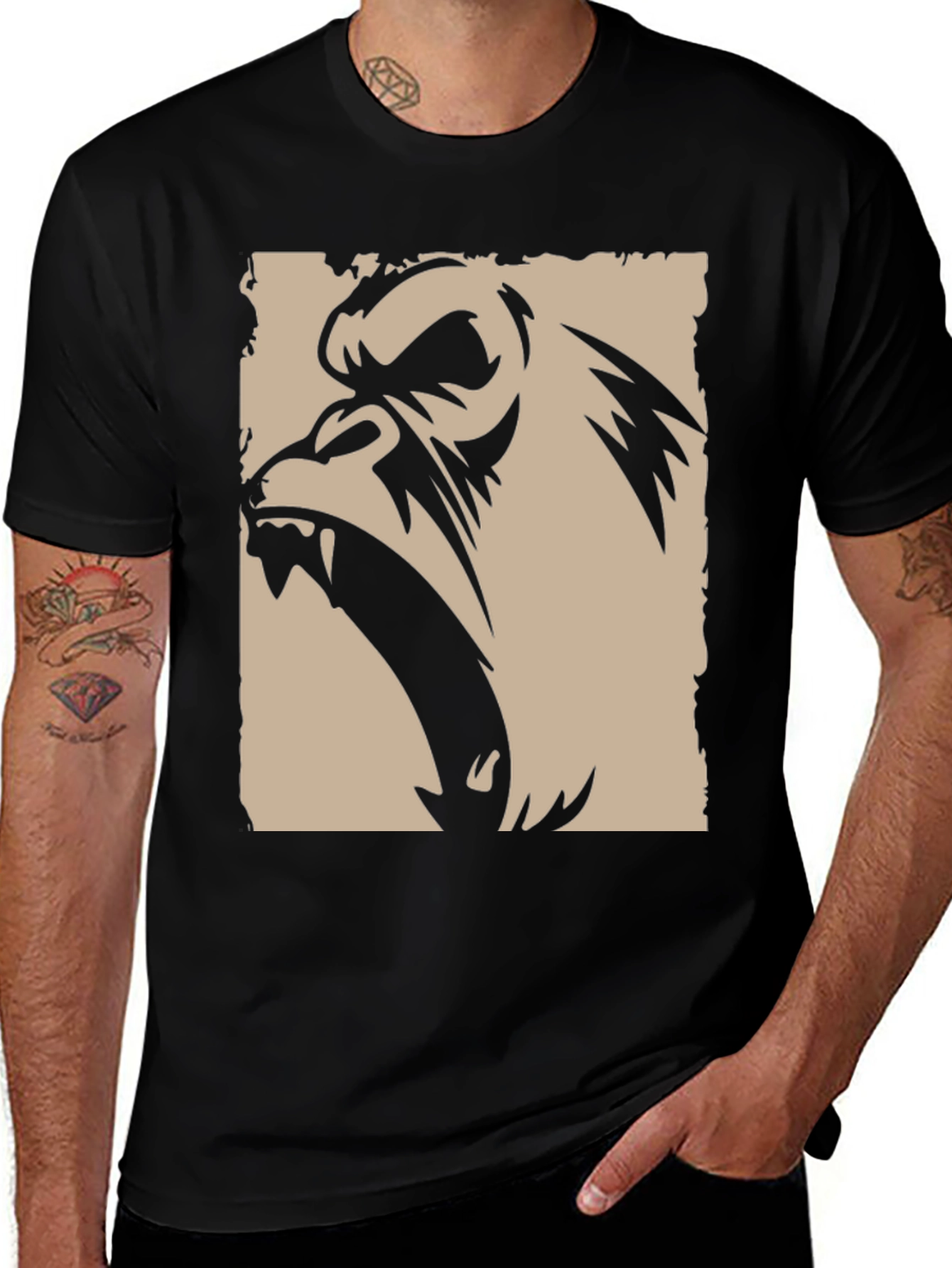 Angry Gorilla Graphic Tee - Bold Statement Shirt