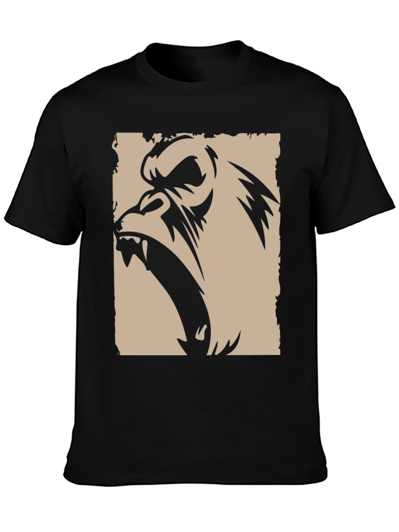 Angry Gorilla Graphic Tee - Bold Statement Shirt