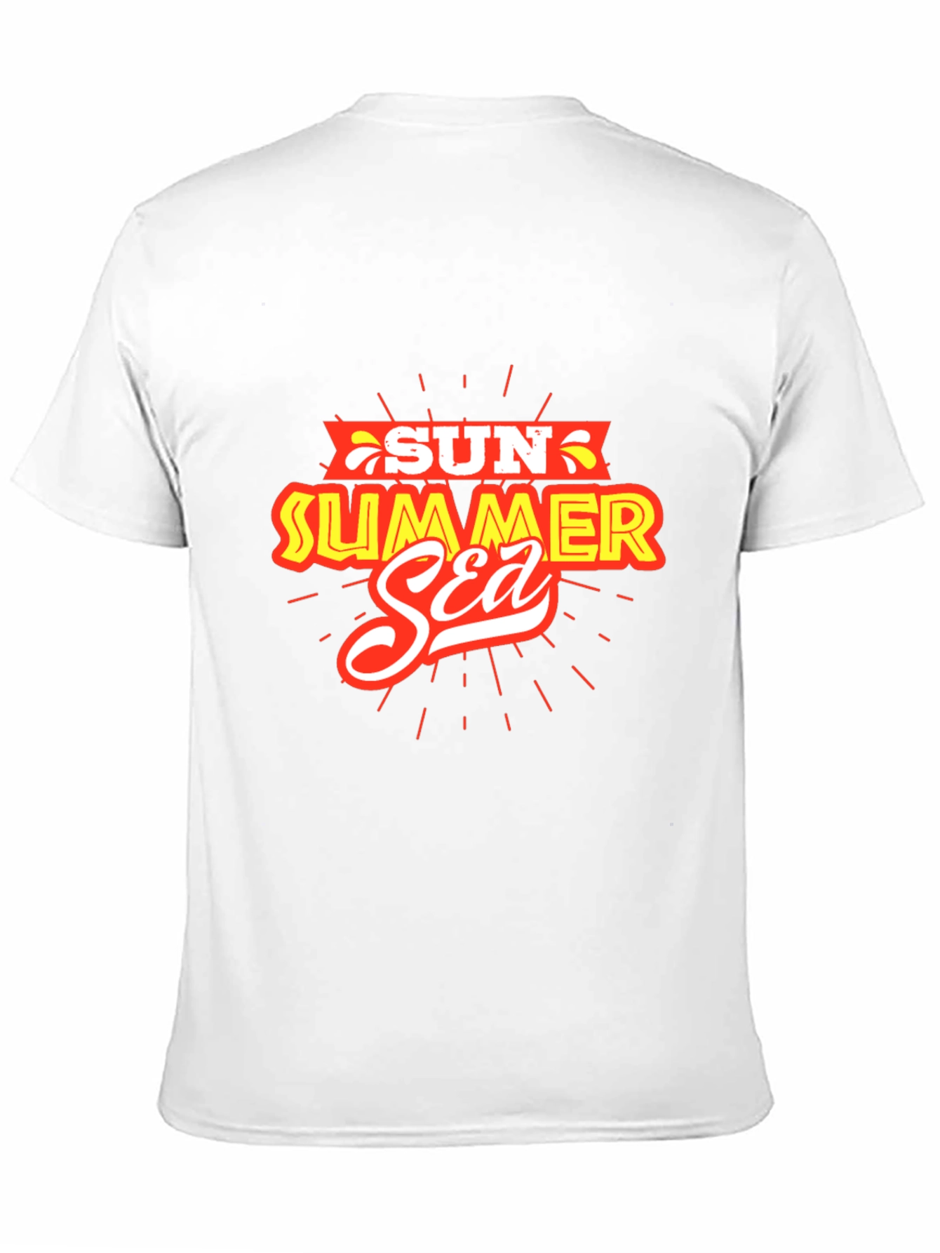 Summer Fun Graphic Tee - Sun Sea Summer Design