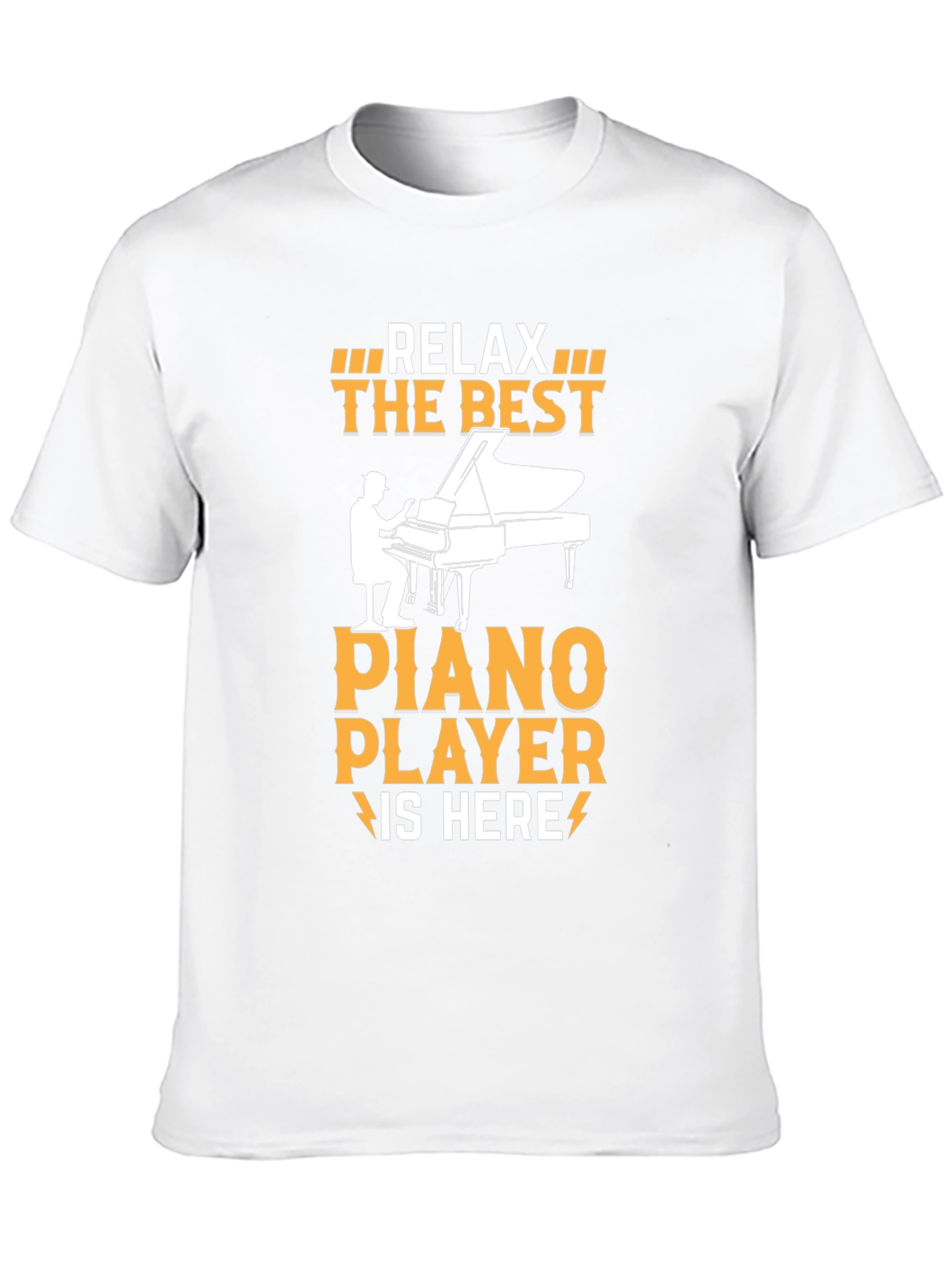 Relax The Best Piano Player Graphic T-Shirt