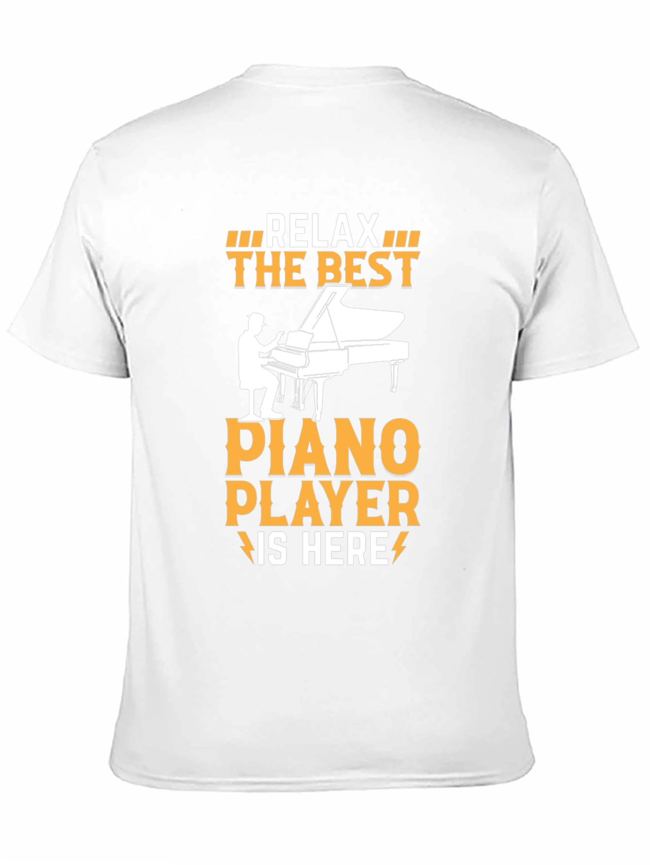 Relax The Best Piano Player Graphic T-Shirt