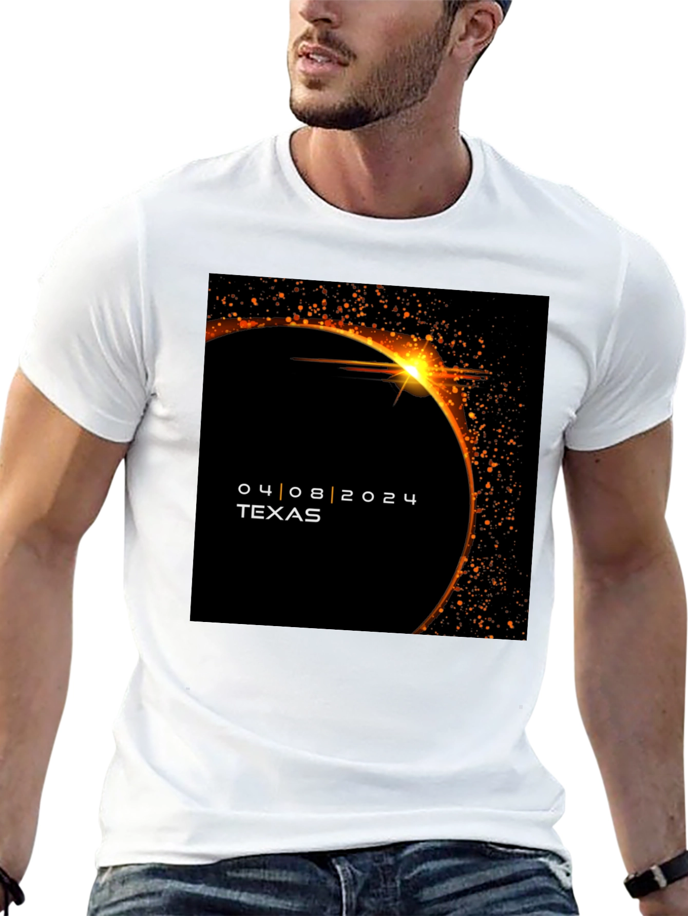 Texas Solar Eclipse 04.08.2024 T-Shirt