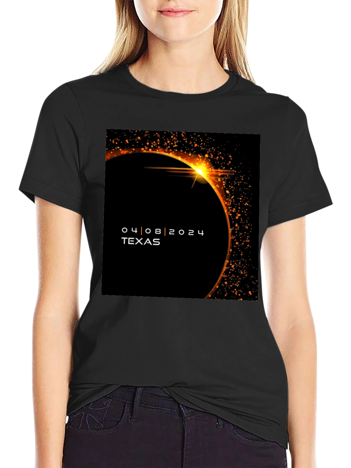 Texas Solar Eclipse 04.08.2024 T-Shirt