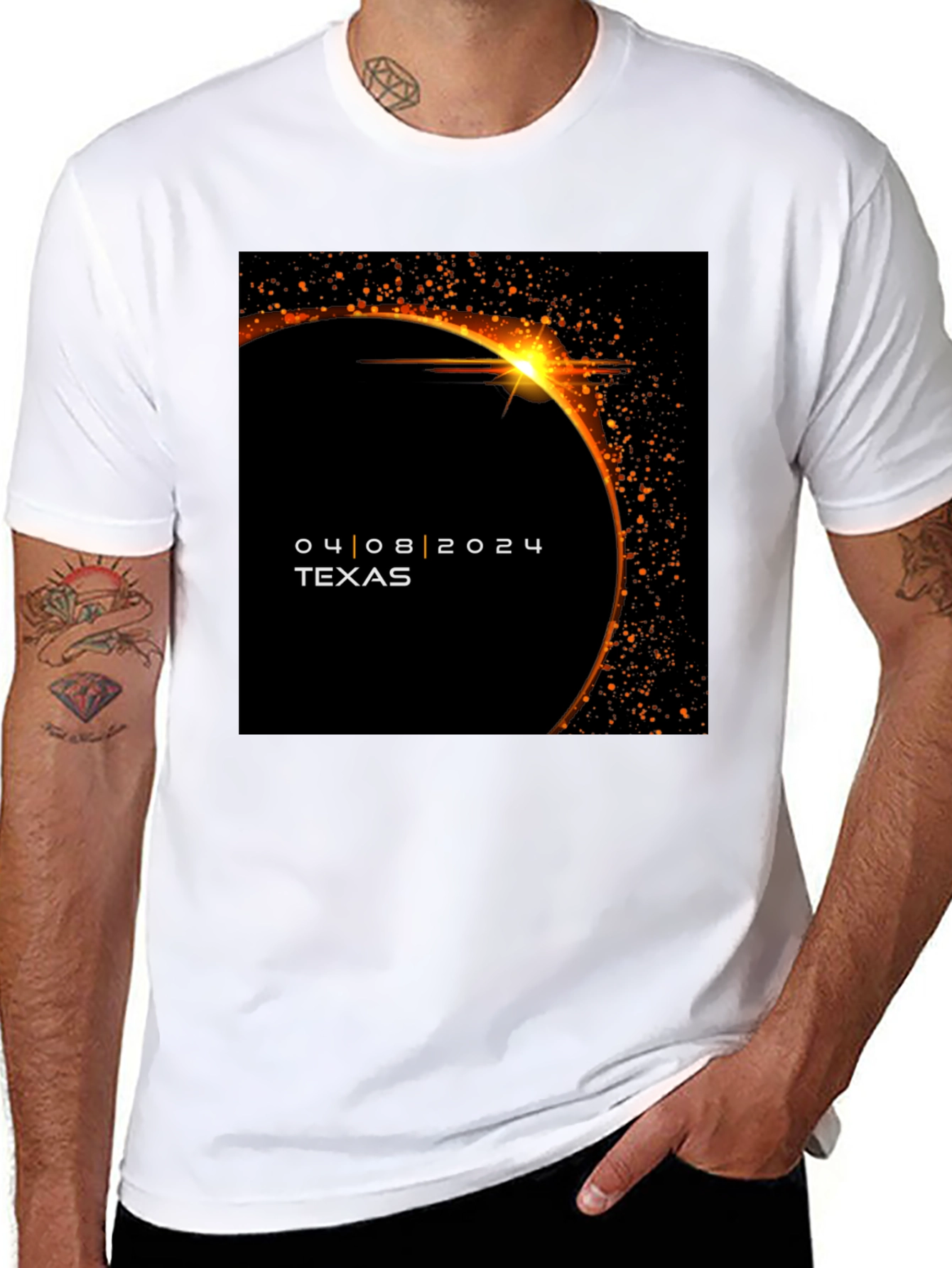 Texas Solar Eclipse 04.08.2024 T-Shirt