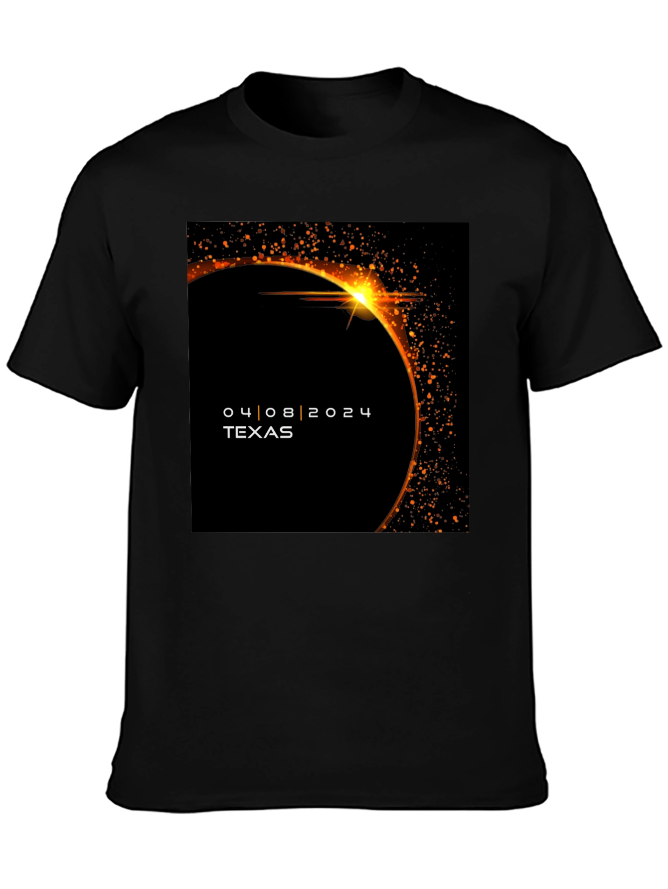 Texas Solar Eclipse 04.08.2024 T-Shirt