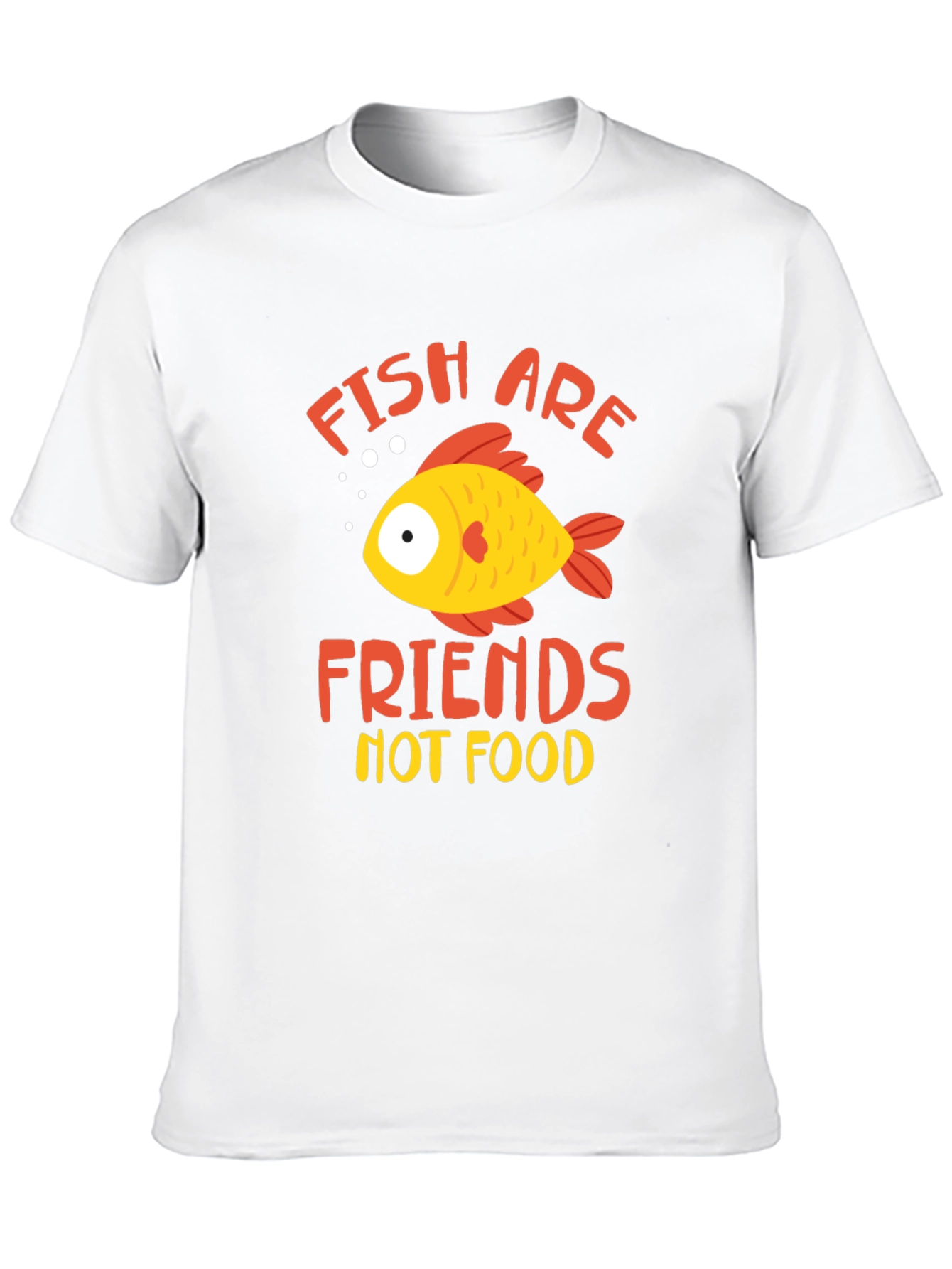 Fish are Friends T-Shirt - Graphic Tee
