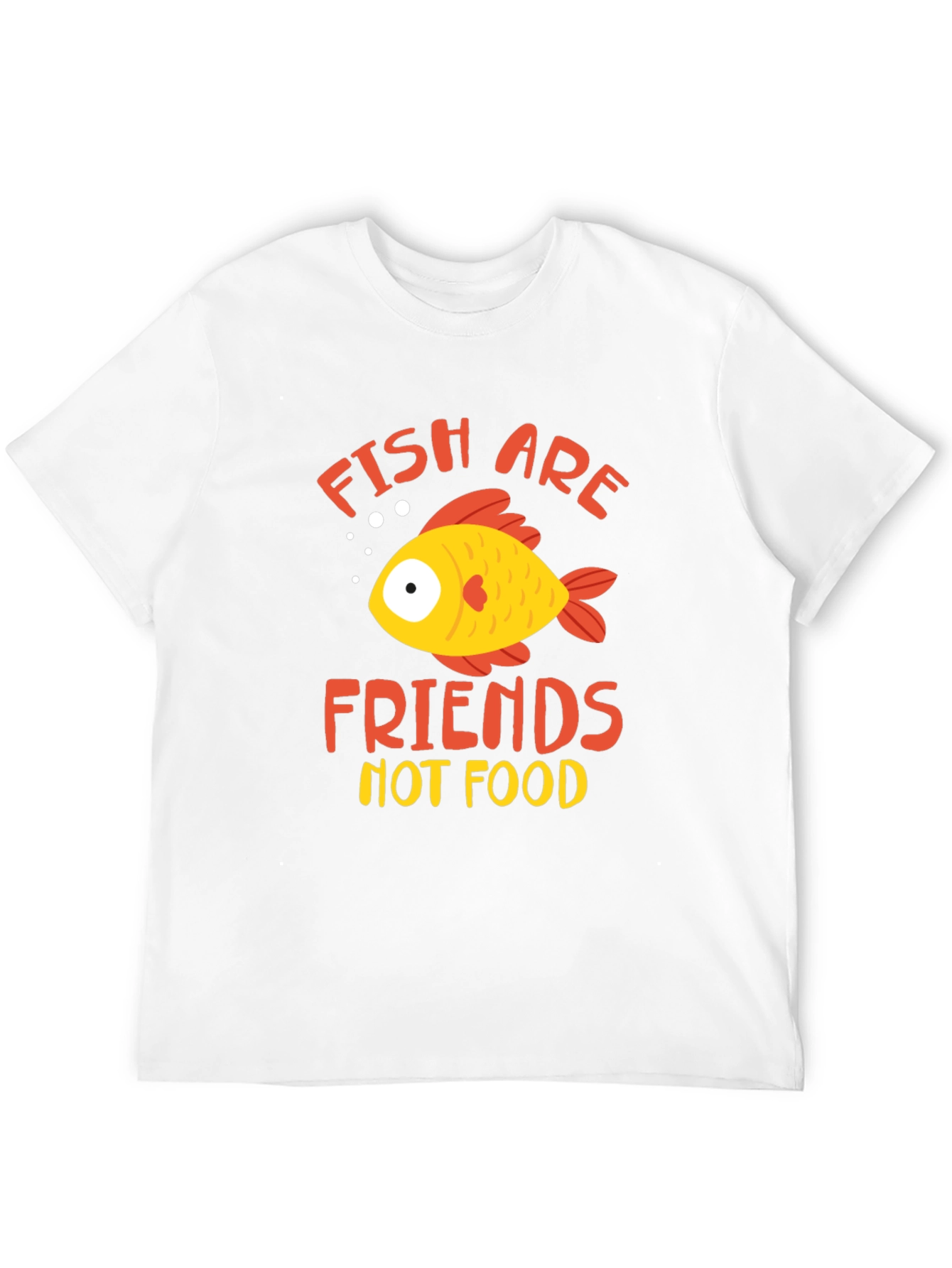 Fish are Friends T-Shirt - Graphic Tee