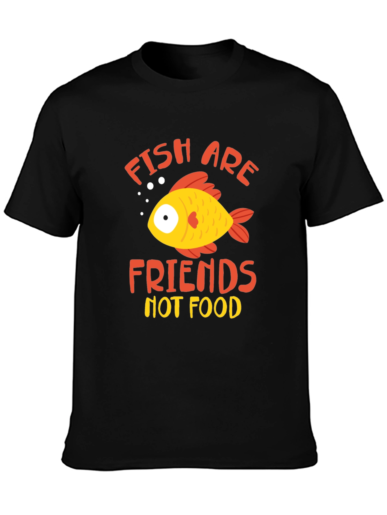 Fish are Friends T-Shirt - Graphic Tee