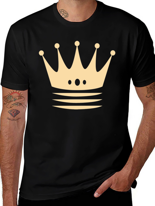 Crown Graphic T-Shirt - Black