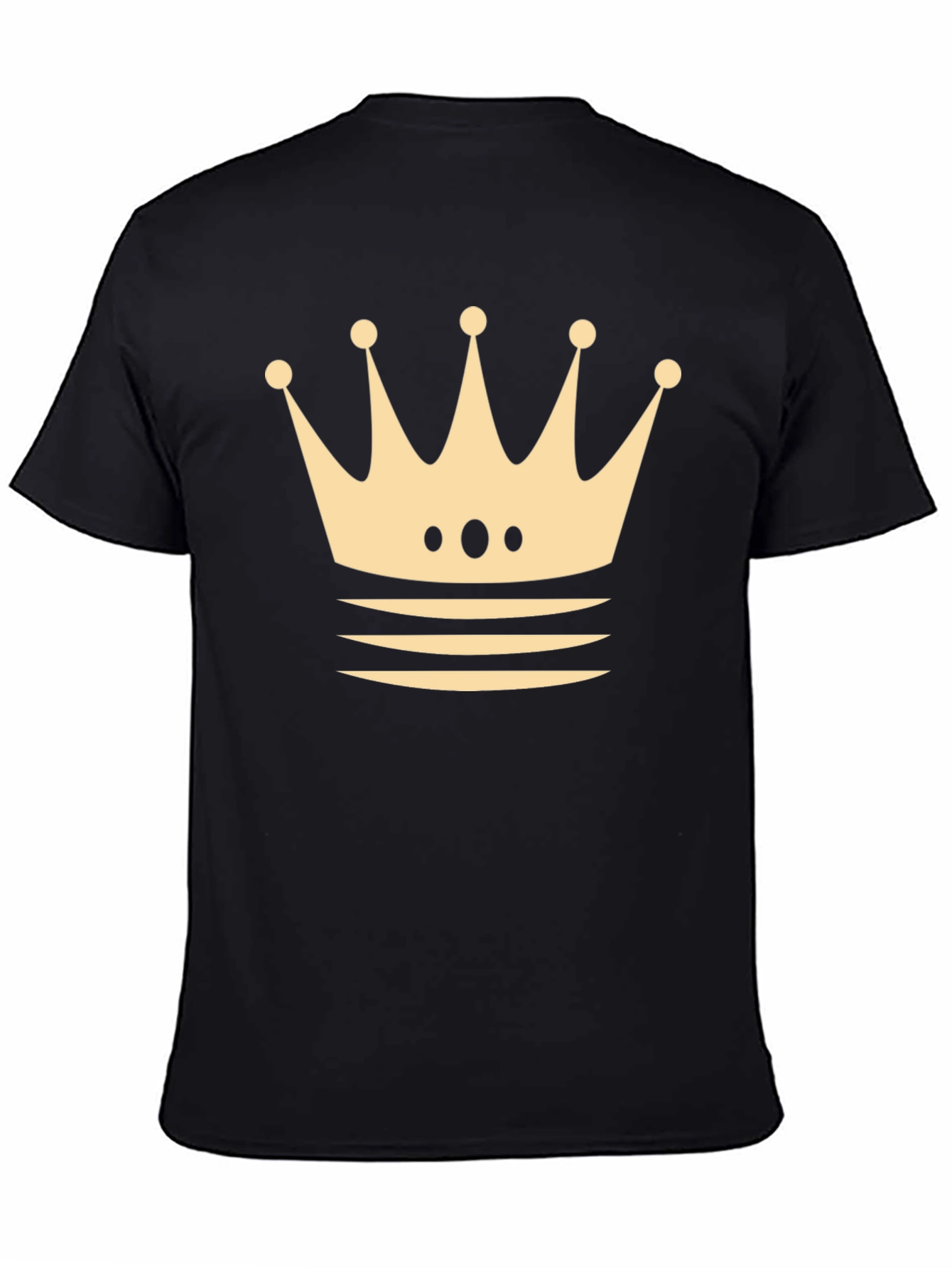 Crown Graphic T-Shirt - Black