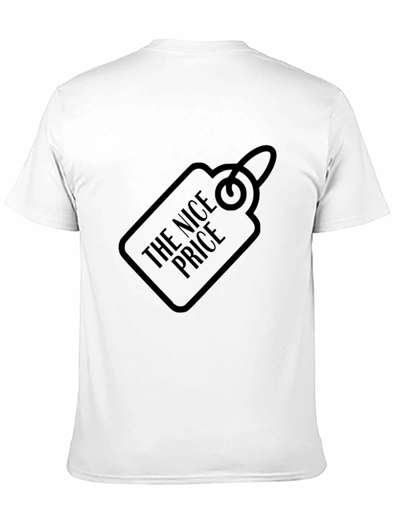 The Nice Price Black Tee Shirt